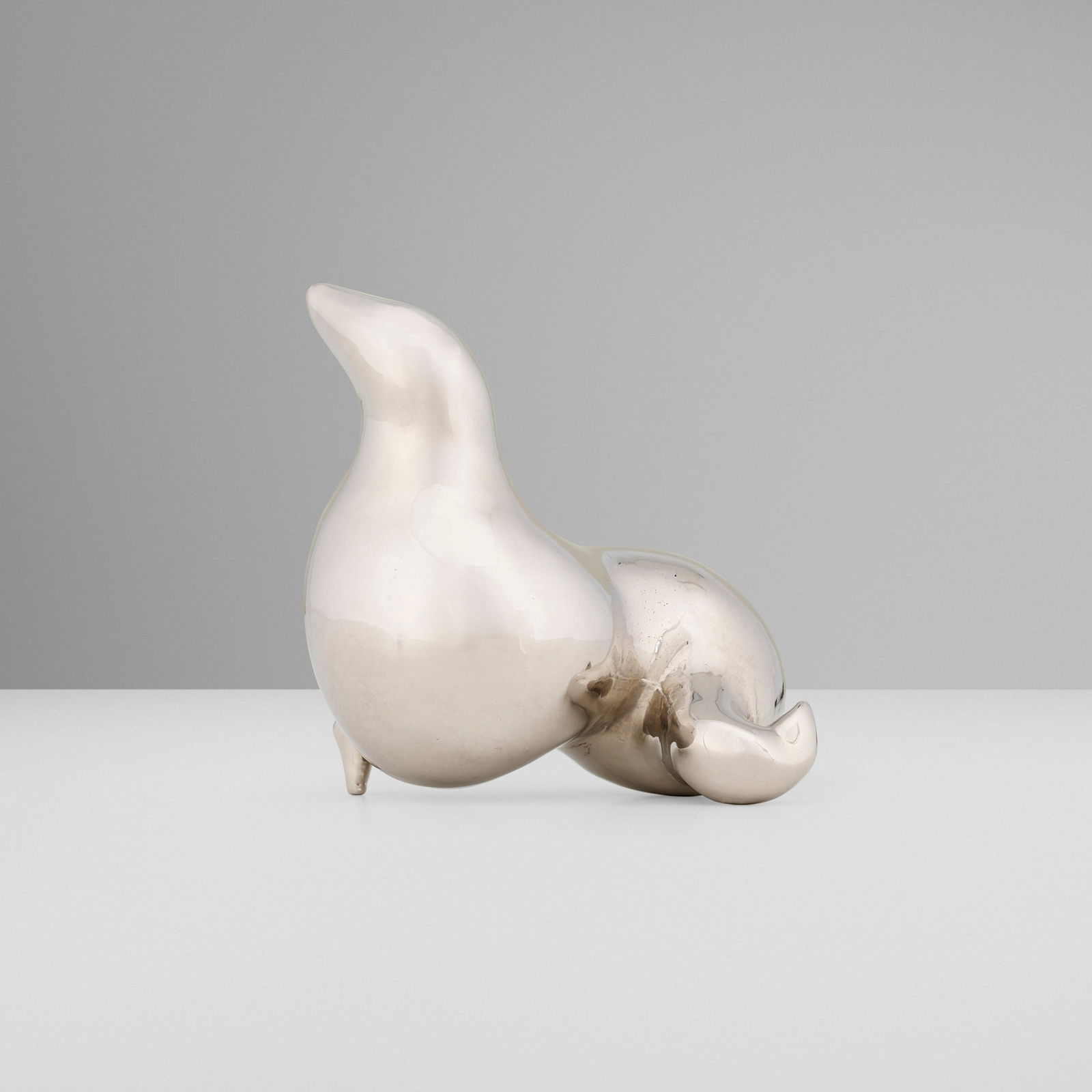 Russel Wright, Whoozoo seal paperweight: Russel Wright Whoozoo seal paperweight Russel Wright, Inc.USA, c. 1930nickel-plated brass 2.875 h x 3.25 w x 2.5 d in (7 x 8 x 6 cm) Literature: Collector's Encyclope