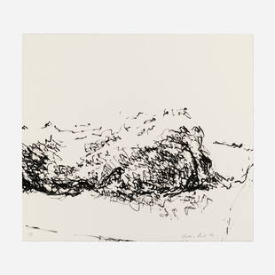 Ursula Von Rydingsvard, Untitled: Ursula Von Rydingsvard Untitled 1983lithograph 22.25 h x 24.75 w in (57 x 63 cm) Signed, dated and numbered to lower edge '7/15 Ursula Von Rydingsvard 83'. This work is number 7 from the editi