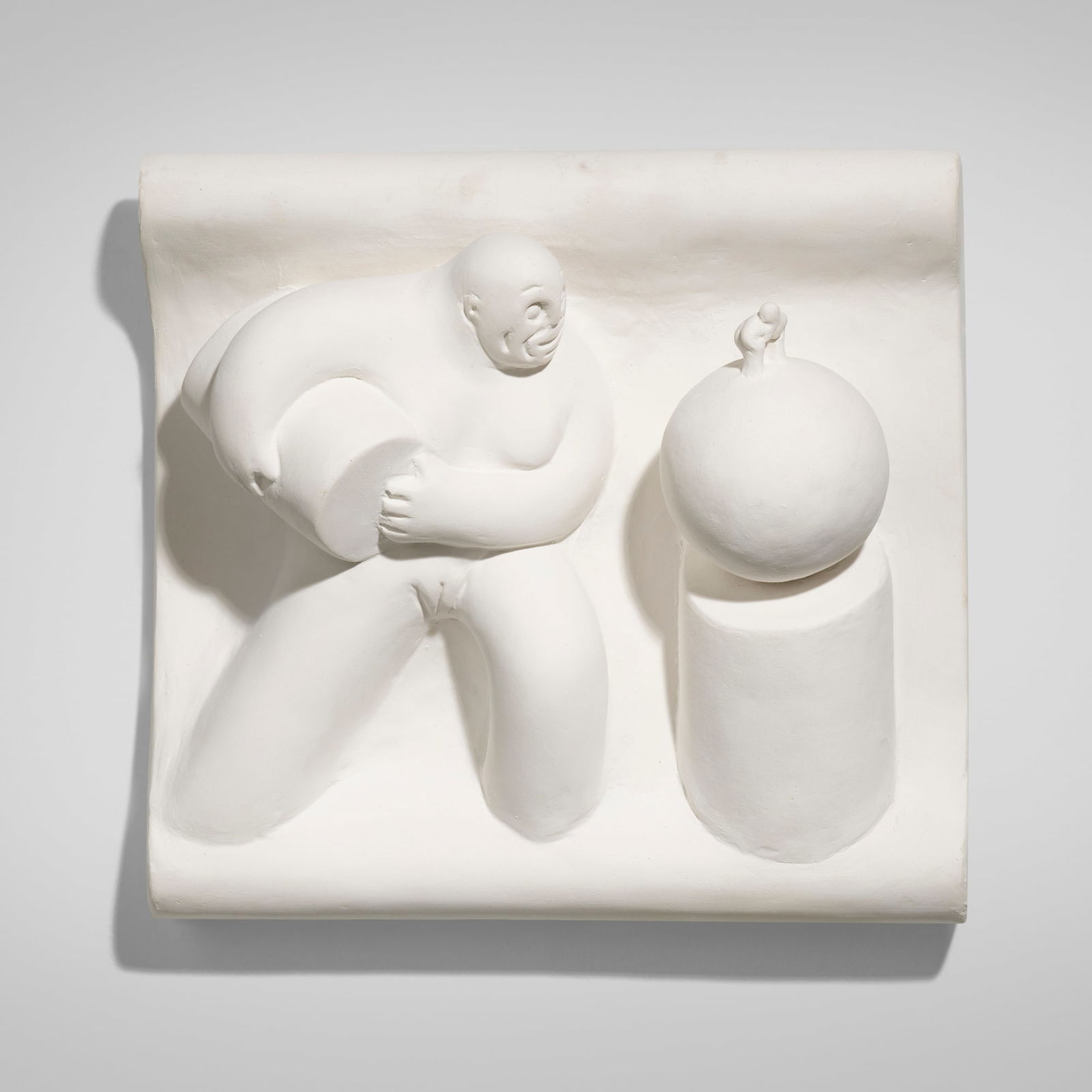 Tom Otterness, Enlightened Worker: Tom Otterness Enlightened Worker Signed, titled and numbered to publisher's label 'Enlightened Worker X/XV Otterness'. This work is artist's proof 10 of 15 apart from the edition of unknown size publi