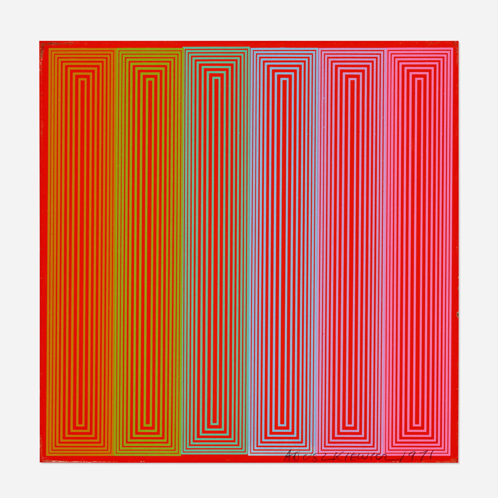 Richard Anuszkiewicz, Untitled (Annual Edition) (1 of 3)