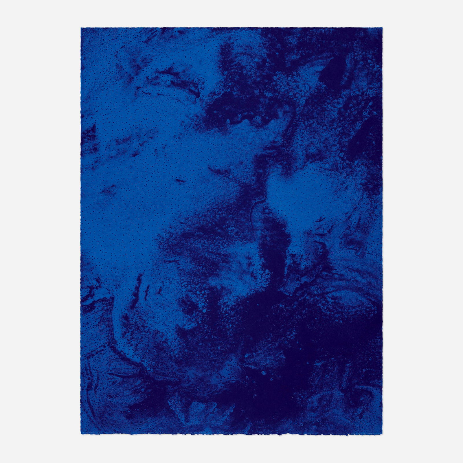 Joe Goode, Lob II (State 2): Joe Goode Lob II (State 2) (from the Ocean Blue series) 1990lithograph in colors 25.50 h x 19 w in (65 x 48 cm) Signed, dated, numbered and inscribed to lower edge 'State 2 24/25 Joe Goode 199