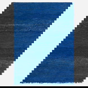 Moroccan, Pile carpet: Moroccan Pile carpet c. 1950hand-knotted wool 6' x 7'9" in (183 x 236 cm) This work will ship from Lambertville, New Jersey.