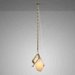 Lindsey Adelman, Clamp light: Lindsey Adelman Clamp light USA, 2016hand-blown glass, patinated steel overall: 76 h x 14 dia in (193 x 36 cm) fixture: 25 h x 14 dia in (63 x 36 cm) Sticker manufacturer's label to ceiling