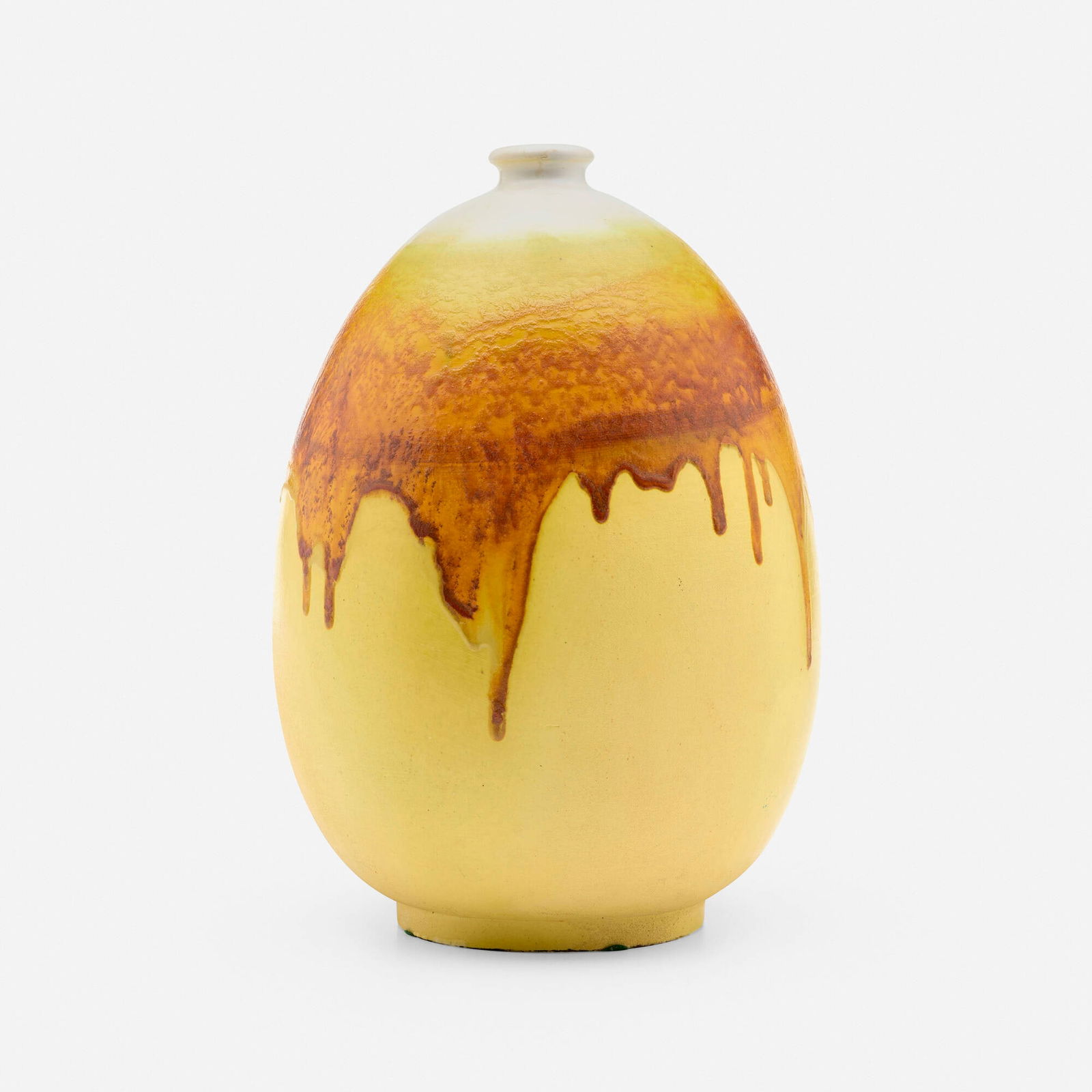 Marcello Fantoni, Vase: Marcello Fantoni Vase RaymorItaly / USA, c. 1960glazed stoneware 14.125 h x 8.375 dia in (36 x 21 cm) Glazed signature to underside 'Fantoni Italy'. This work will sh