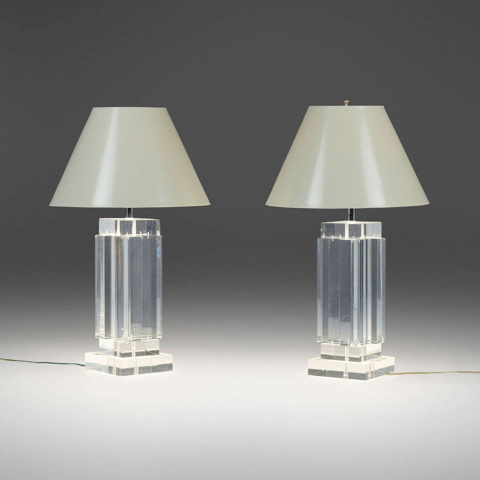 Modern, Table lamps, pair (1 of 3)