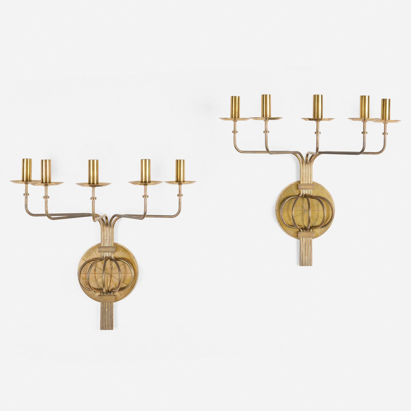 Tommi Parzinger, Sconces, pair (1 of 3)