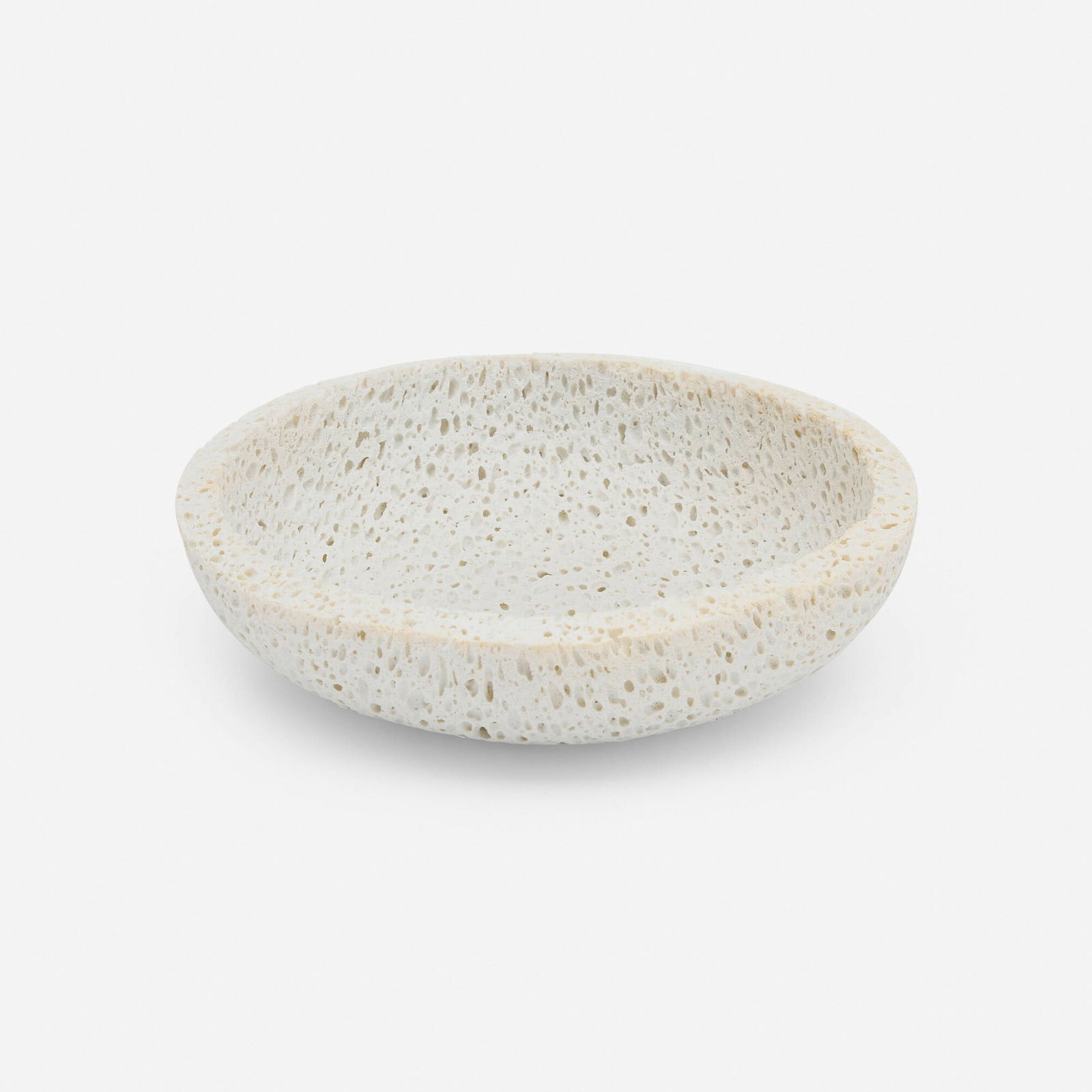 Marcel Wanders, Foam bowl: Marcel Wanders Foam bowl MoooiThe Netherlands, 1997porcelain 2 h x 8 dia in (5 x 20 cm) Stamped manufacturer's mark to underside 'Moooi'. Provenance: Moss, New Yo