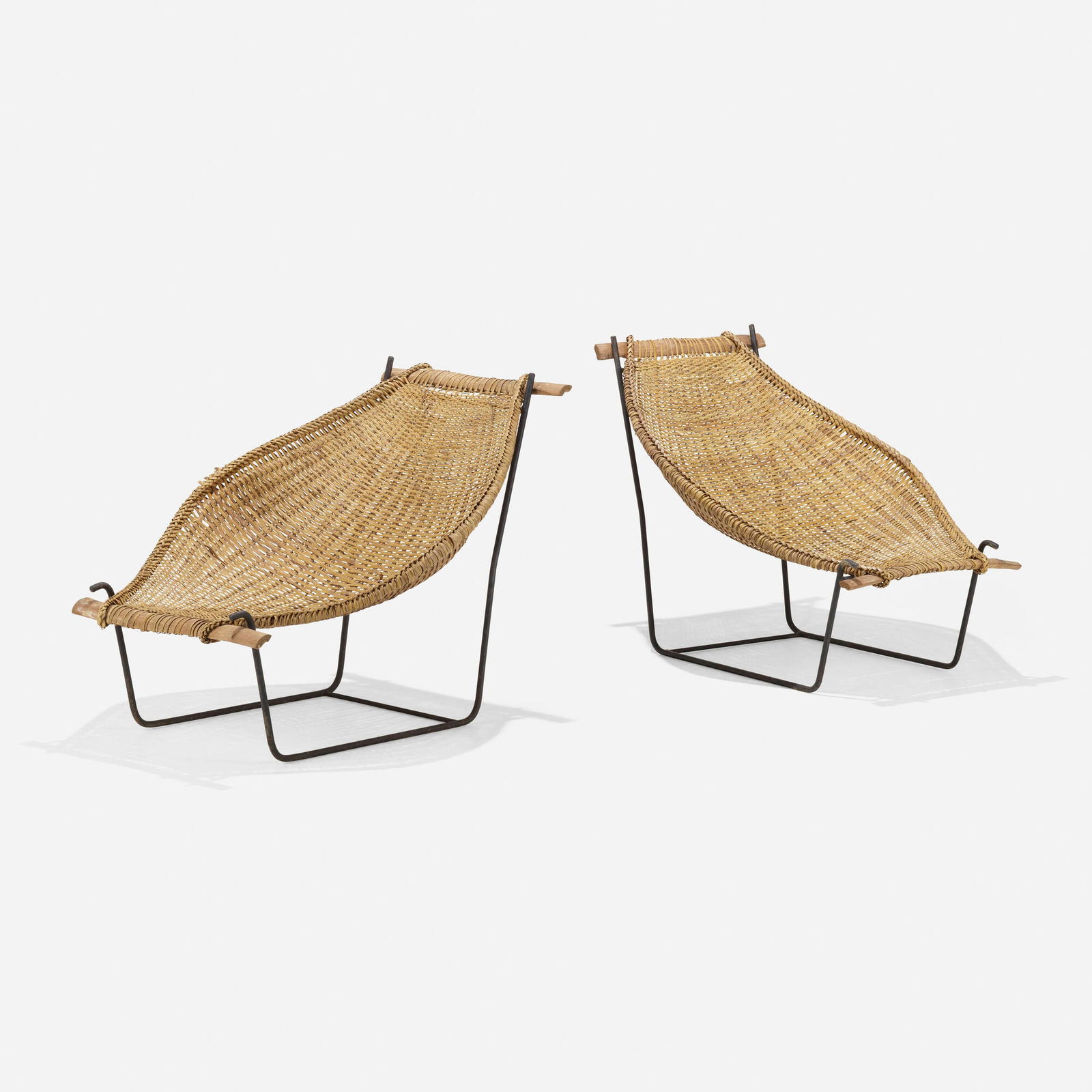 John Risley, Duyan lounge chairs, pair (1 of 4)