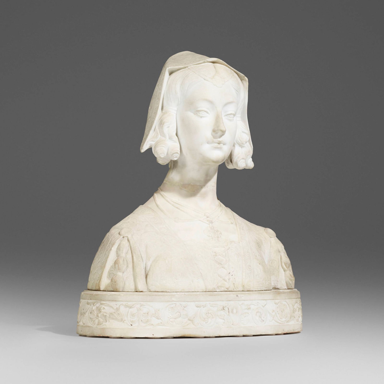 French, Bust of a Lady (1 of 5)