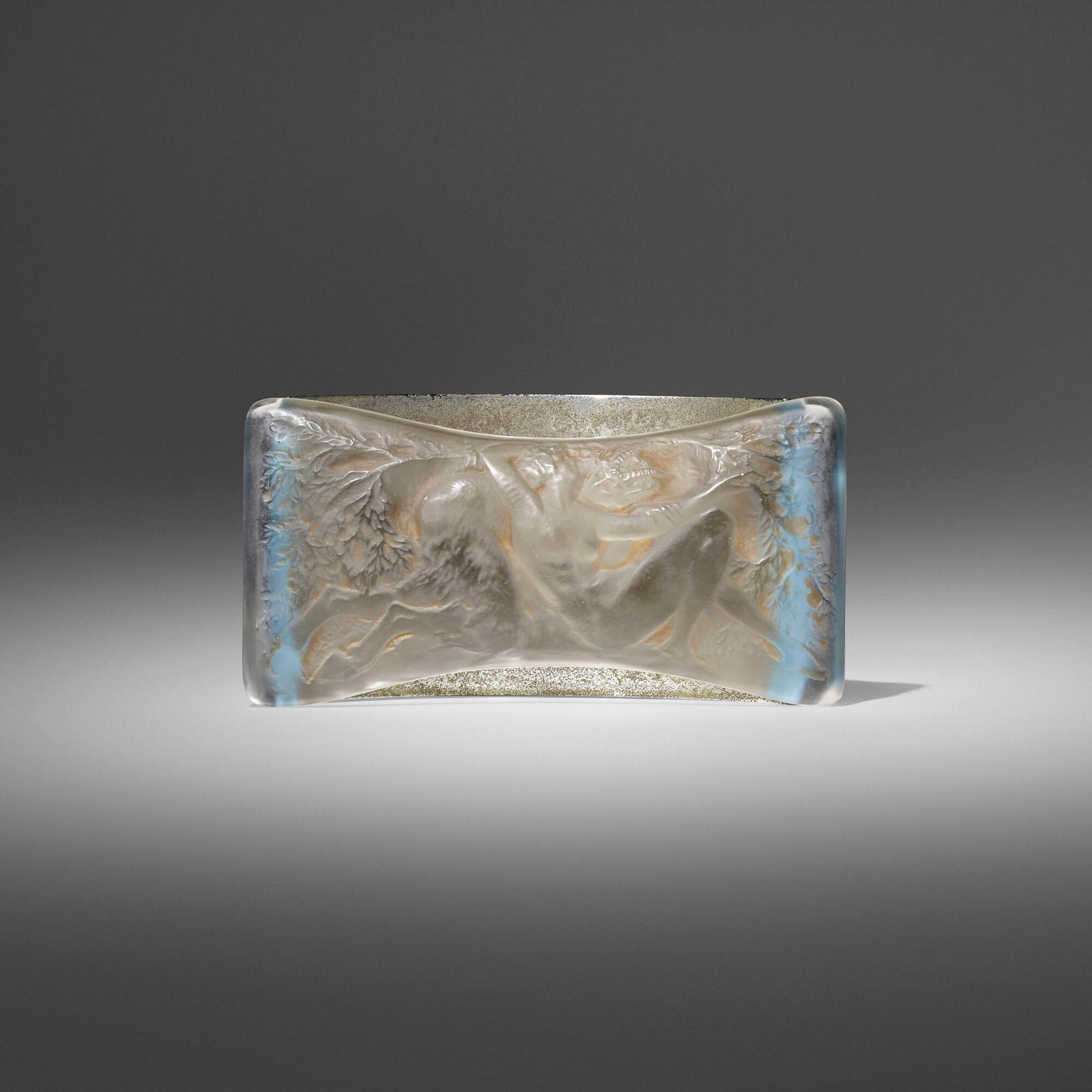Rene Lalique, Faune et nymphe blotter, model 153 (1 of 6)