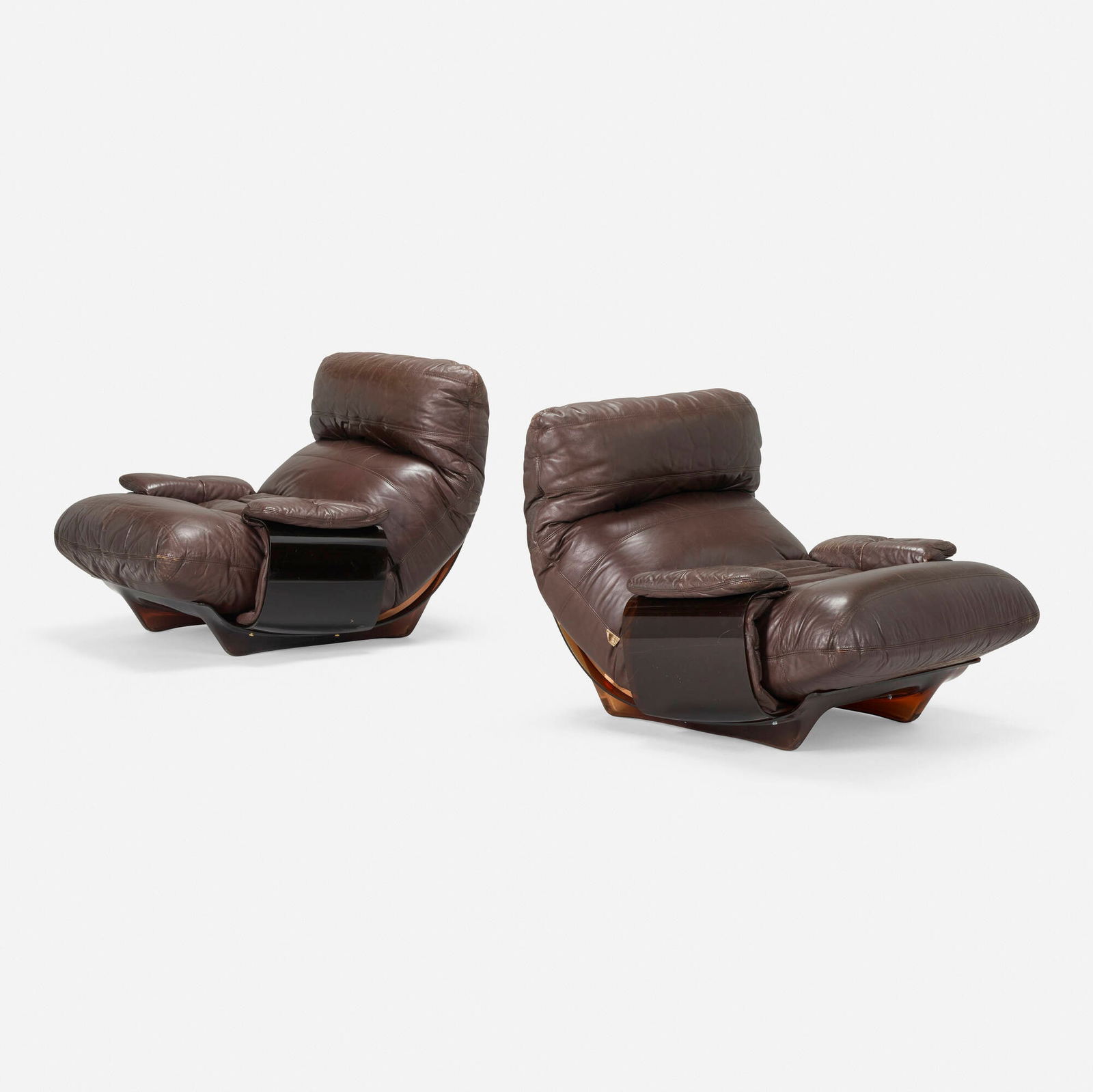 Michel Ducaroy, Marsala chairs, pair (1 of 4)