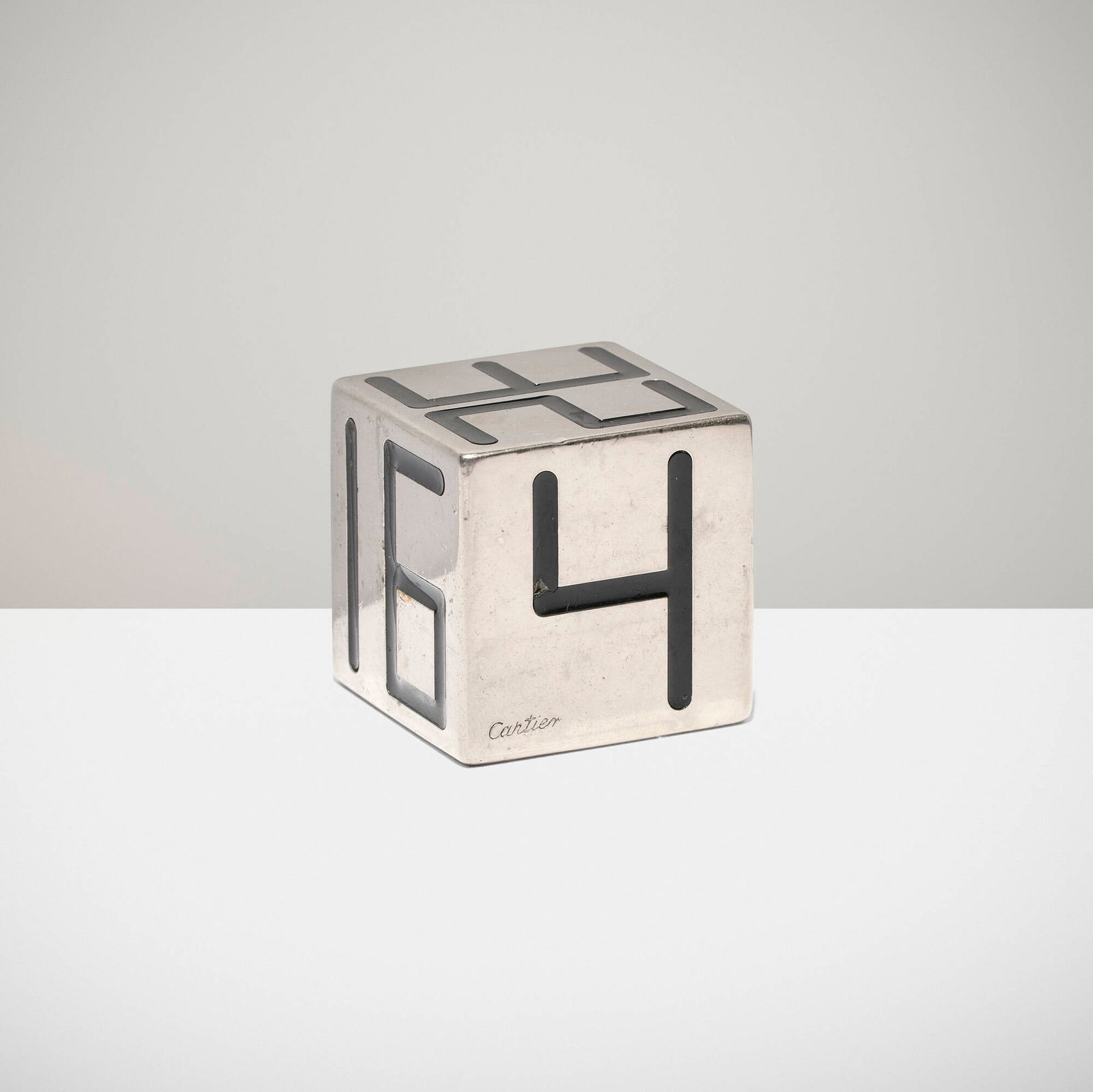 Cartier, Backgammon Doubling Cube paperweight (1 of 4)