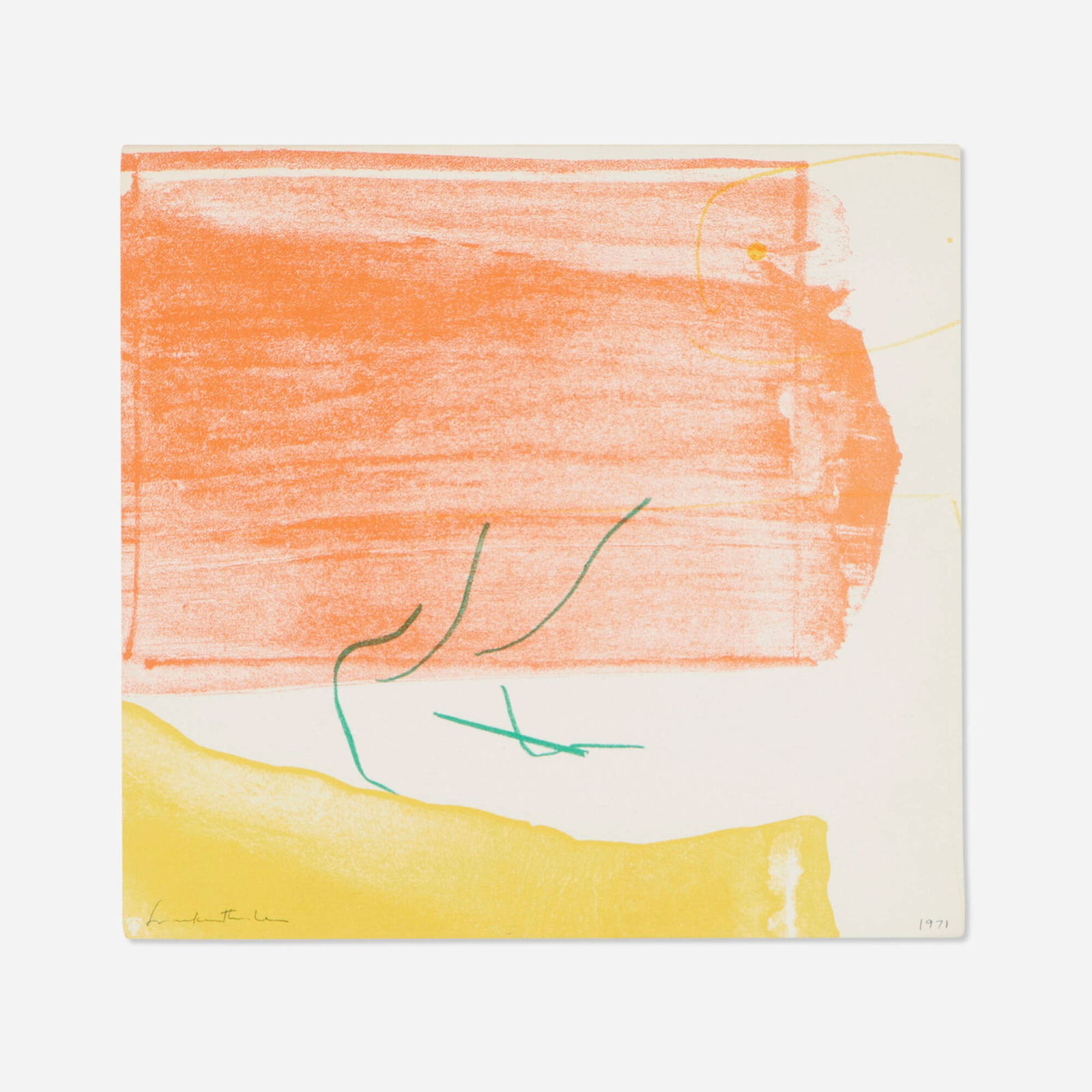 Helen Frankenthaler, Card (1 of 4)