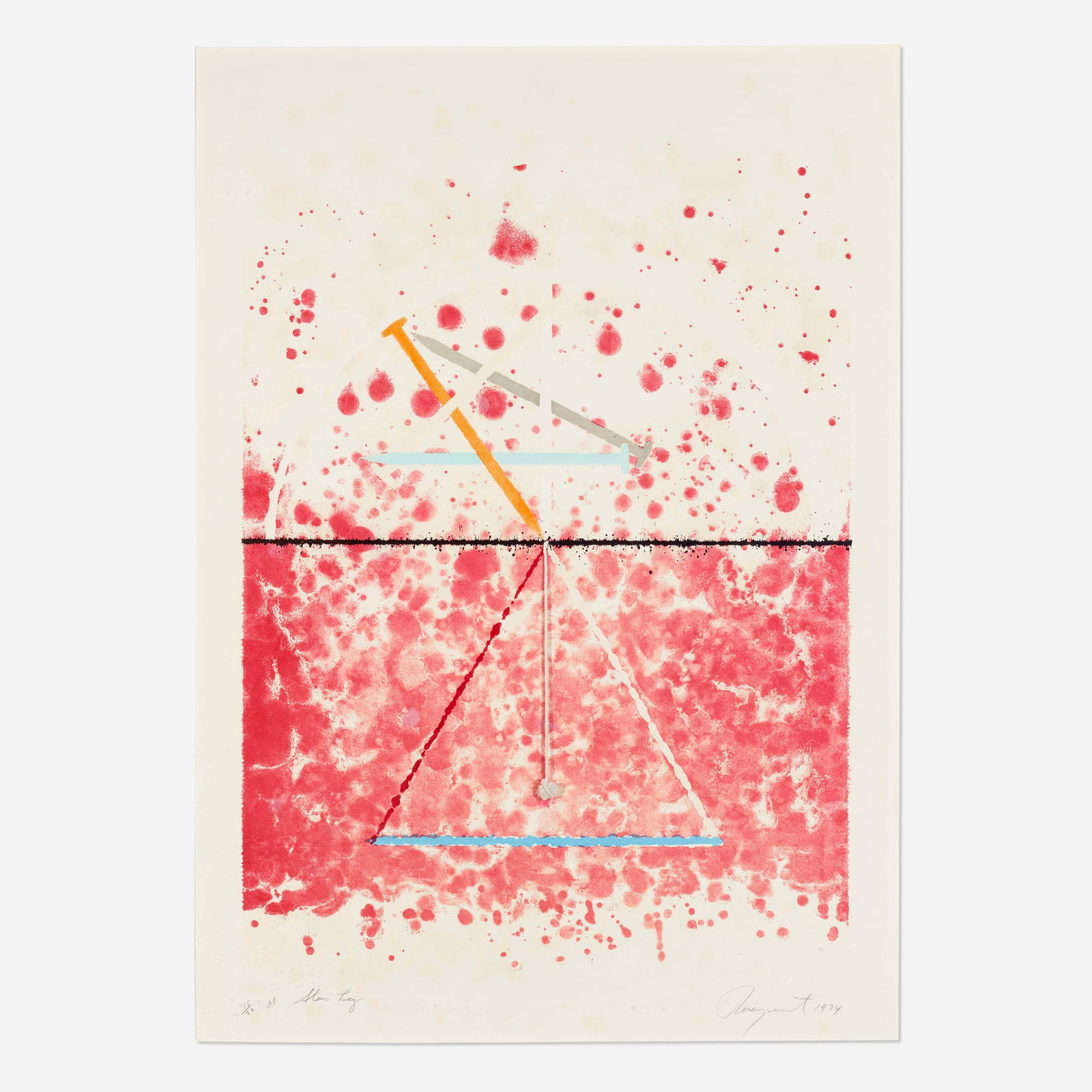 James Rosenquist, Star Leg (1 of 4)