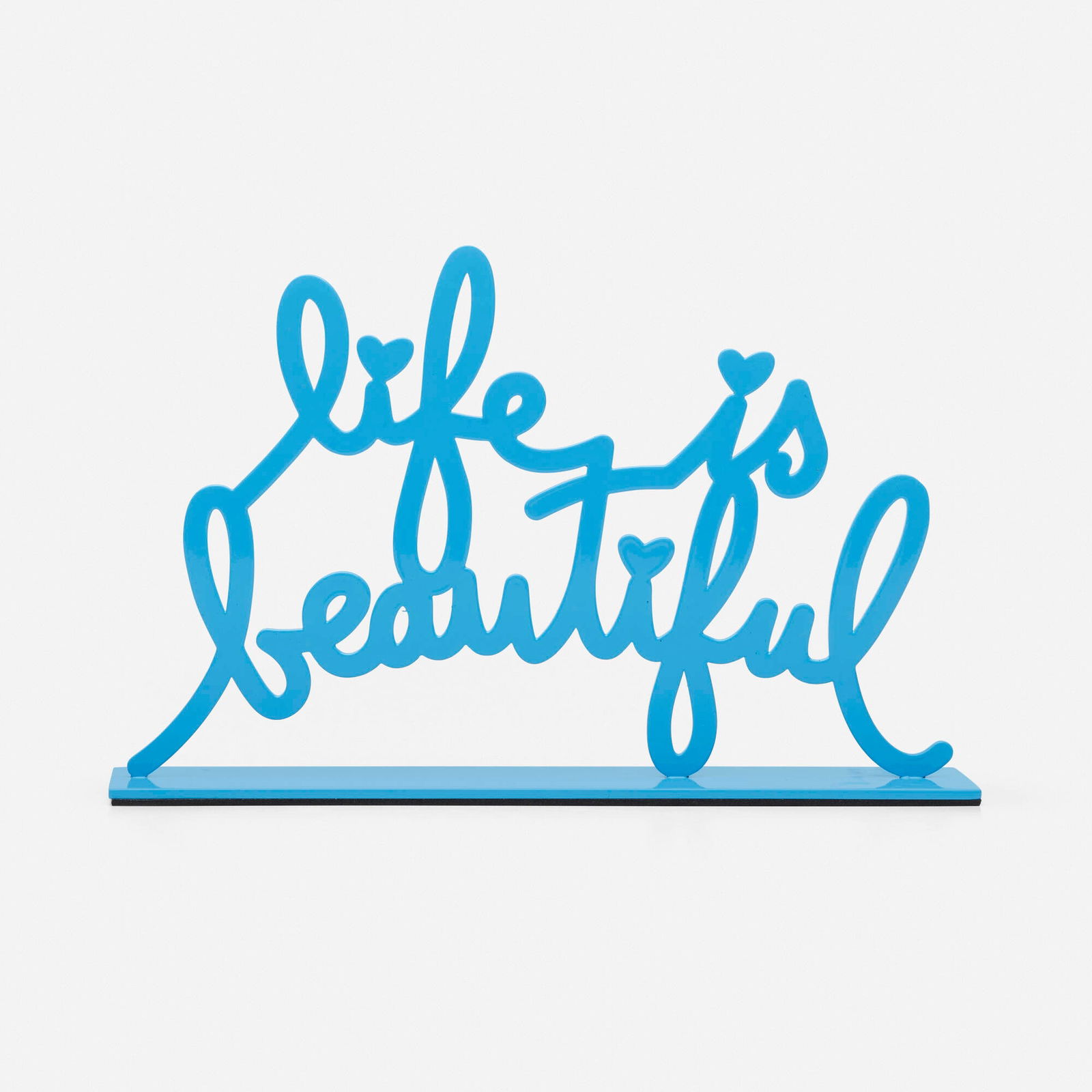 Mr. Brainwash, Life is Beautiful III (Blue) (1 of 2)