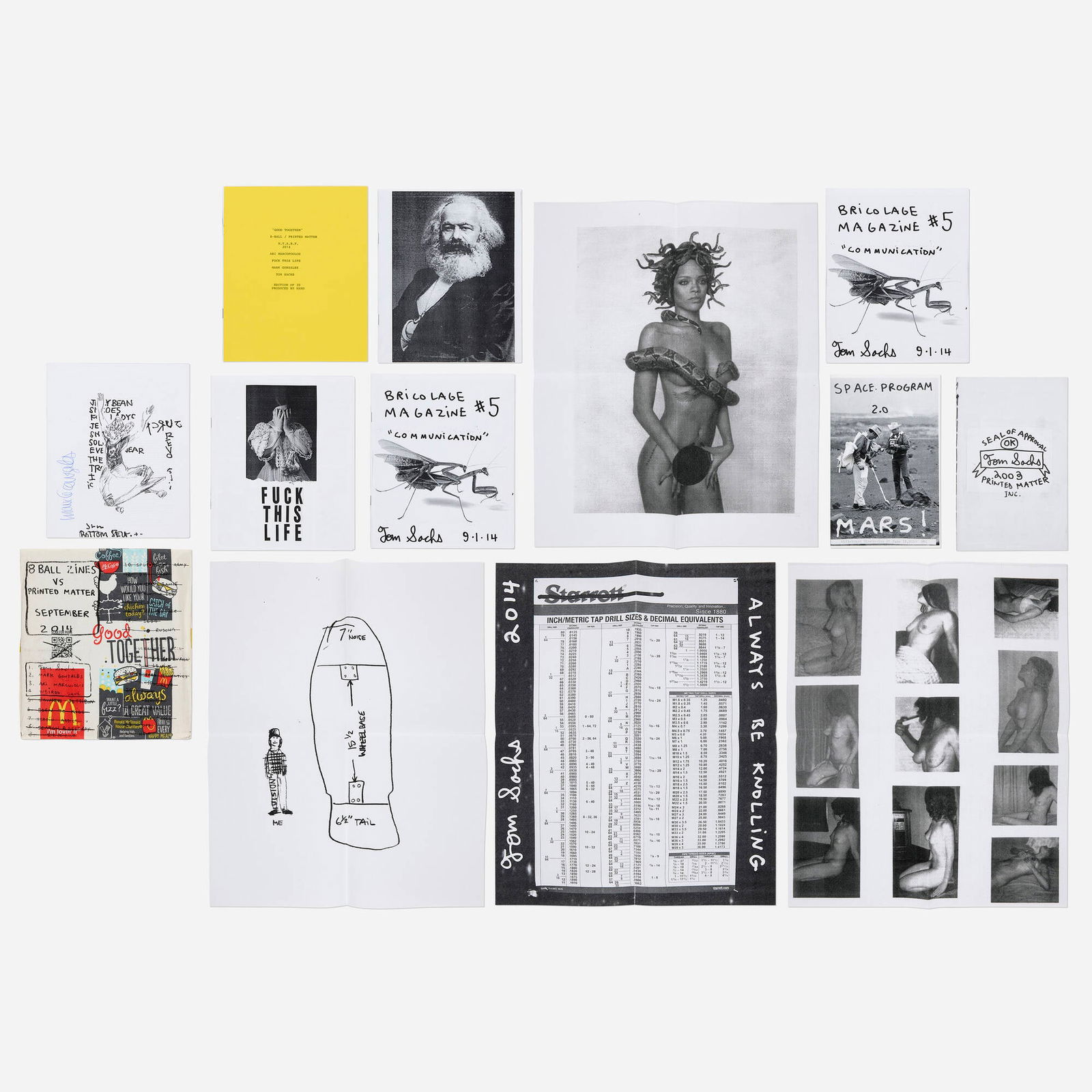 Tom Sachs, Zines and publications (1 of 7)