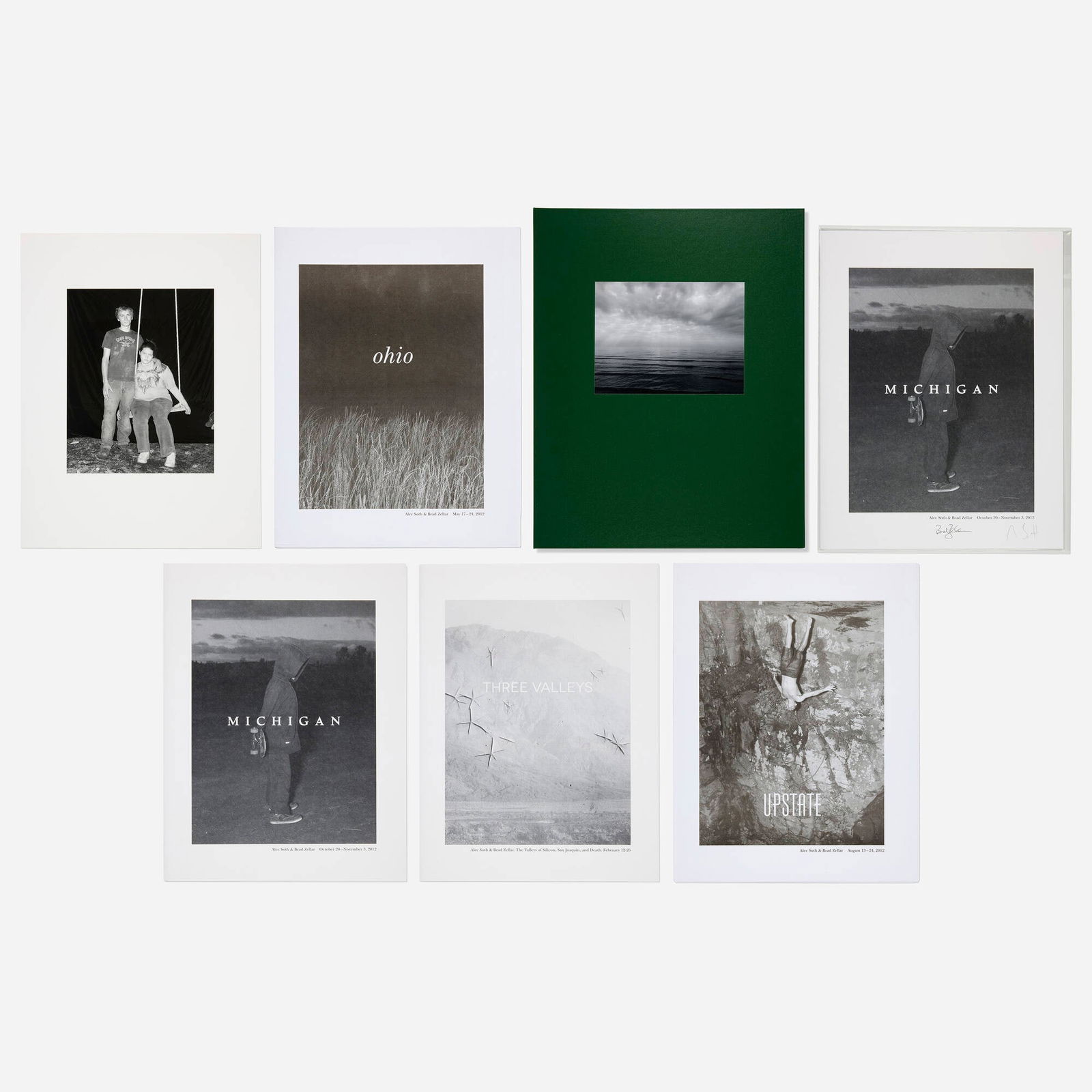 Alec Soth and Brad Zellar, LBM Dispatch collection: Alec Soth and Brad Zellar LBM Dispatch collection 2012-16offset print, Newsprint largest: 16 h x 12.75 w in (41 x 32 cm) smallest: 15 h x 12 w in (38 x 30 cm) Collection includes five issue