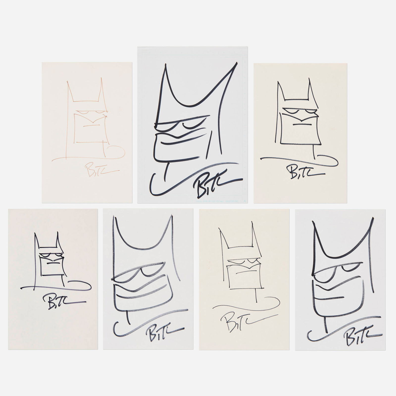 Bruce Timm, Batman (seven works) (1 of 2)