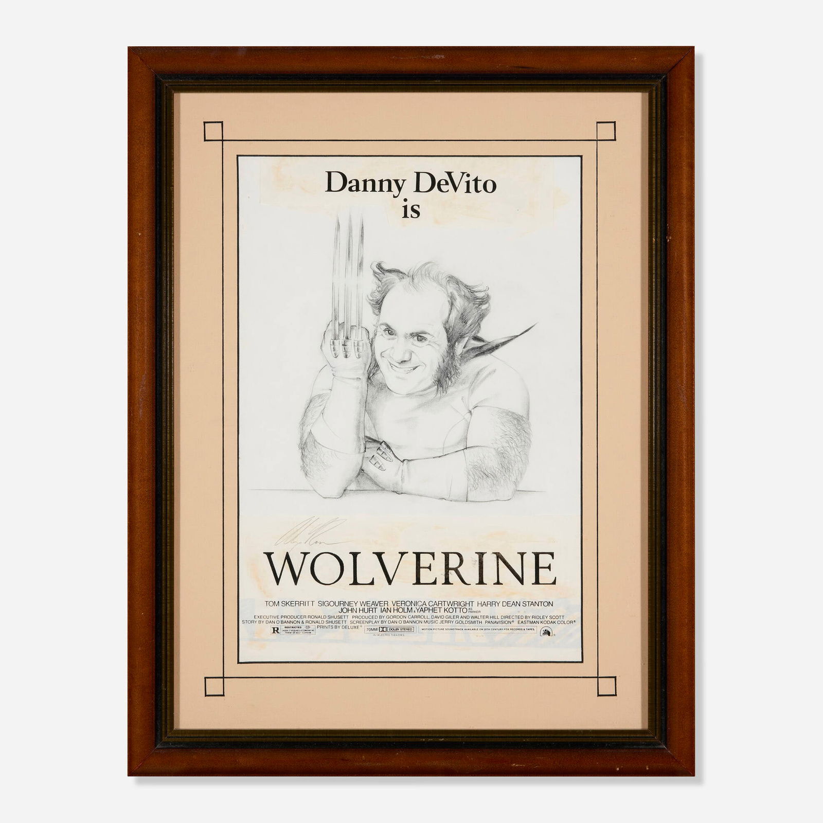 Alex Ross, Untitled (Danny DeVito as Wolverine) (1 of 3)