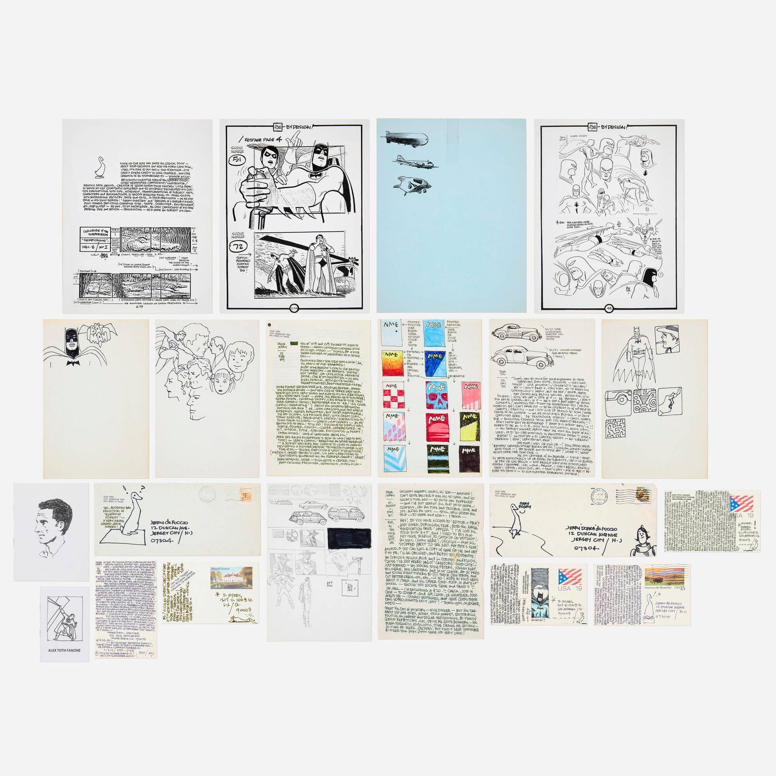 Alex Toth, Art and ephemera (1 of 6)