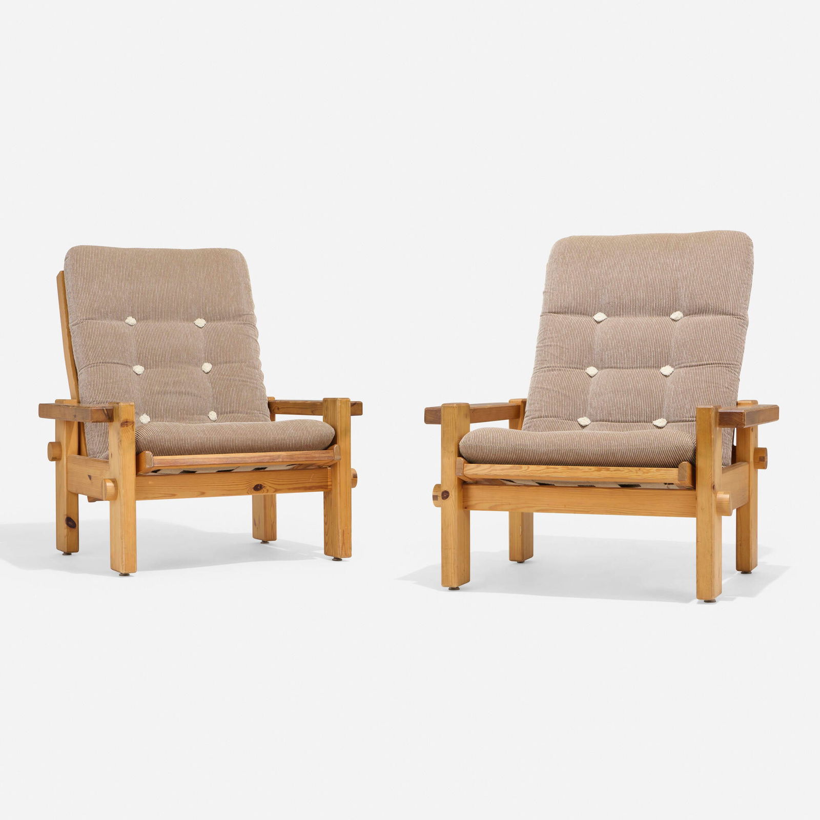 Yngve Ekstrom, Dymling lounge chairs, pair (1 of 6)
