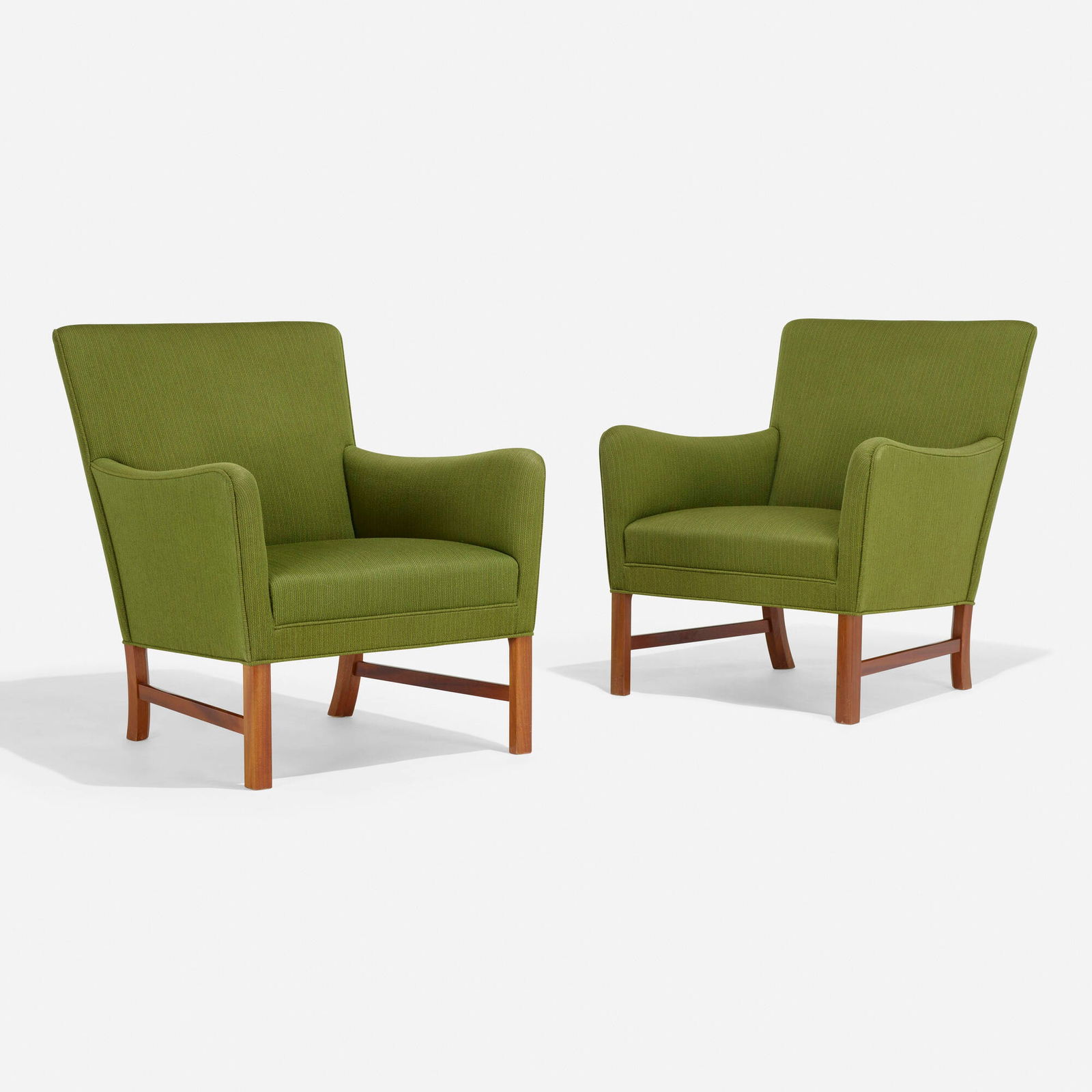 Ole Wanscher, Lounge chairs, pair (1 of 3)