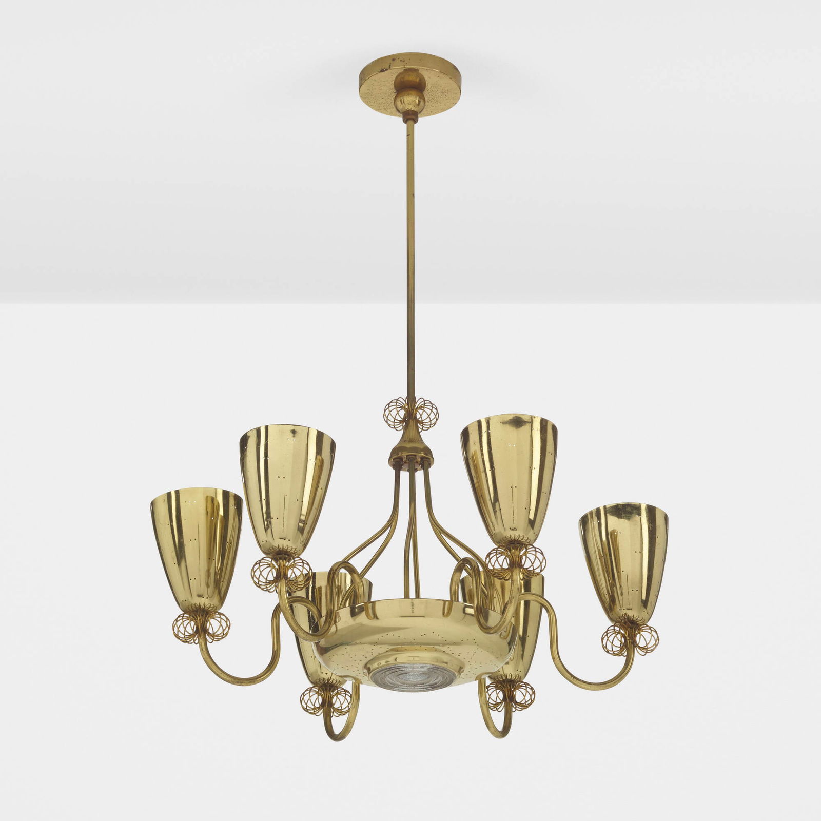 Paavo Tynell, attribution, Chandelier (1 of 3)