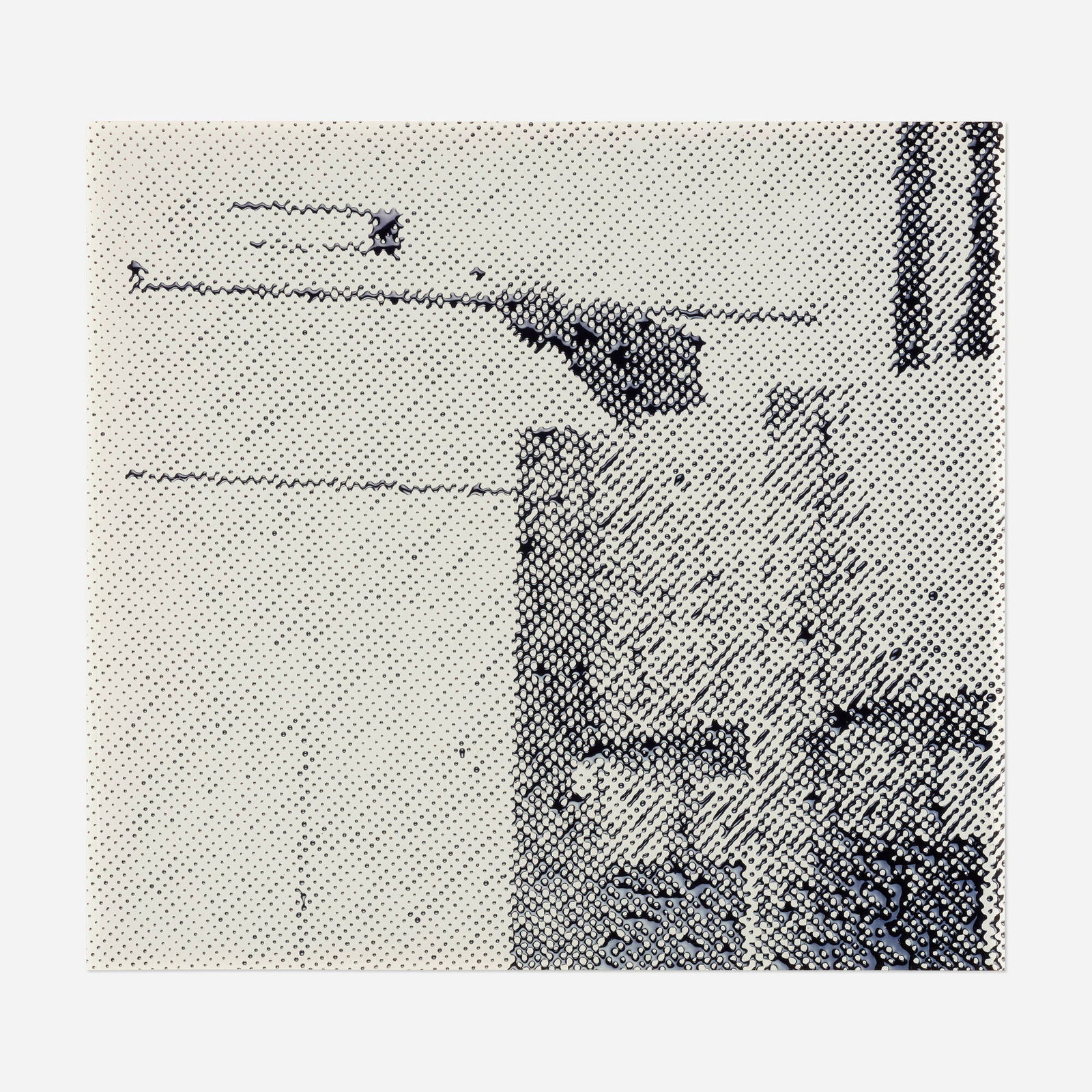 Vik Muniz, Terrorist (from the Pictures of Ink series): Vik Muniz Terrorist (from the Pictures of Ink series) 2000Cibachrome print mounted to Sintra 24 h x 26 w in (61 x 66 cm) Signed, titled, dated and numbered to label to verso of photo 'Terroris