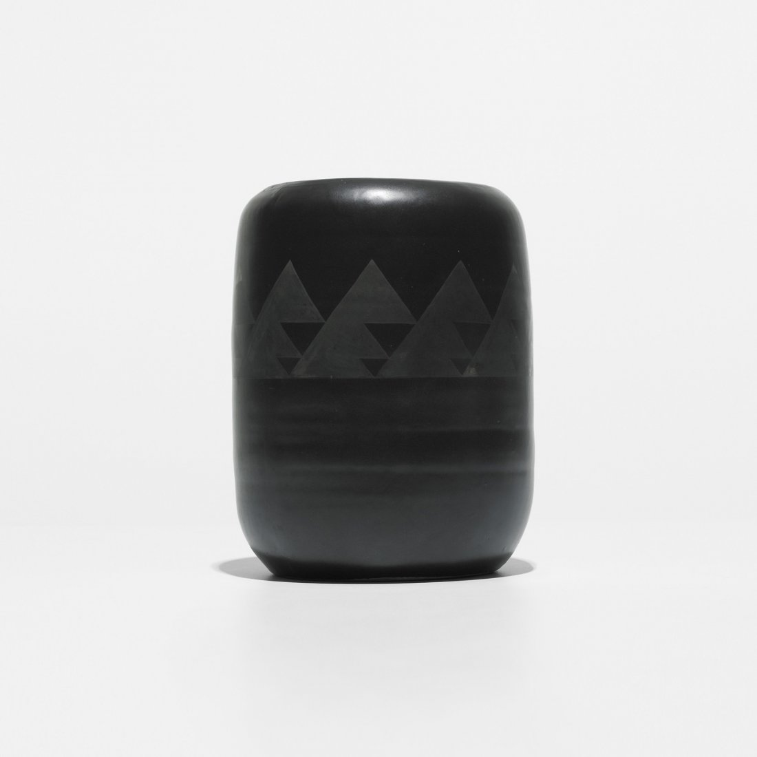 Jean Luce vase: Jean Luce vase France, c. 1930 glazed stoneware 7 dia x 9 h inches Glazed signature to underside: [JL Made in France].