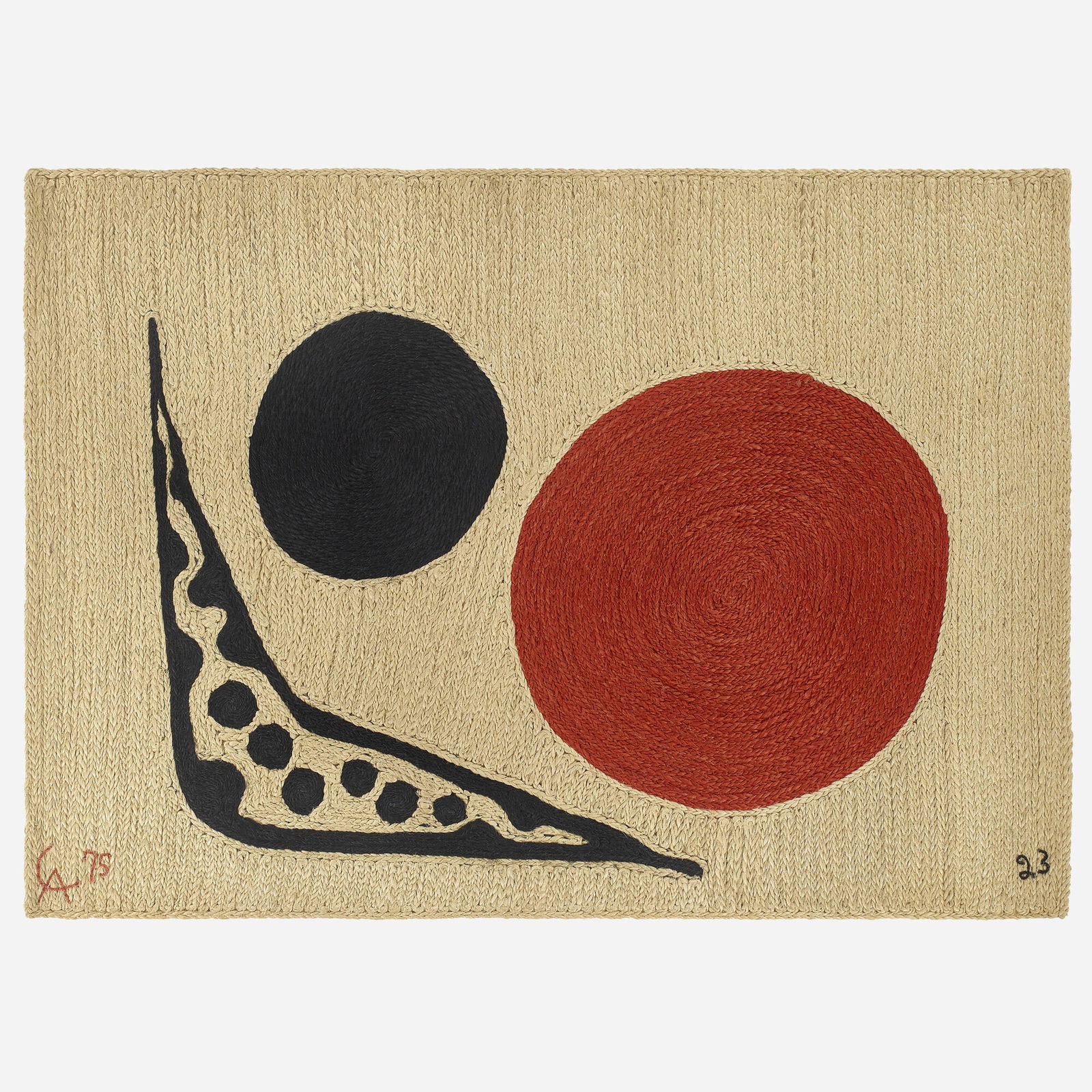 After Alexander Calder, Moon tapestry (1 of 3)