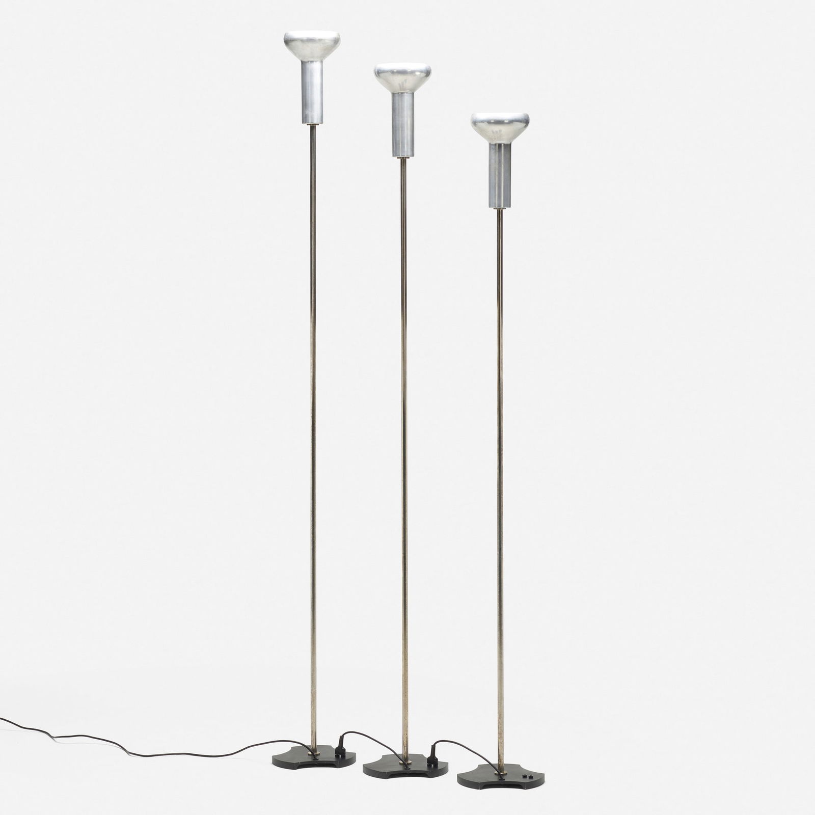 Gino Sarfatti, Floor lamps model 1073, set of three (1 of 5)