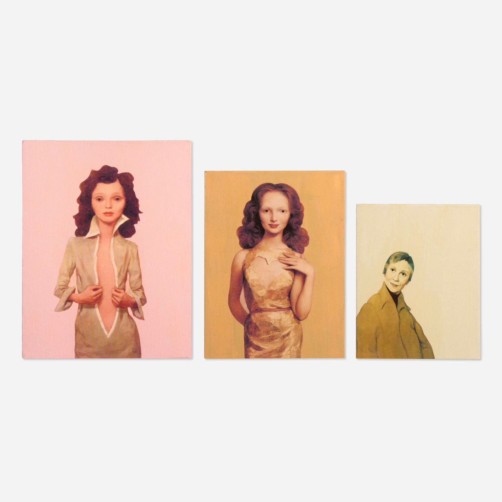 Eric Doeringer, Untitled after John Currin (from the Bootleg series) (three works) (1 of 2)