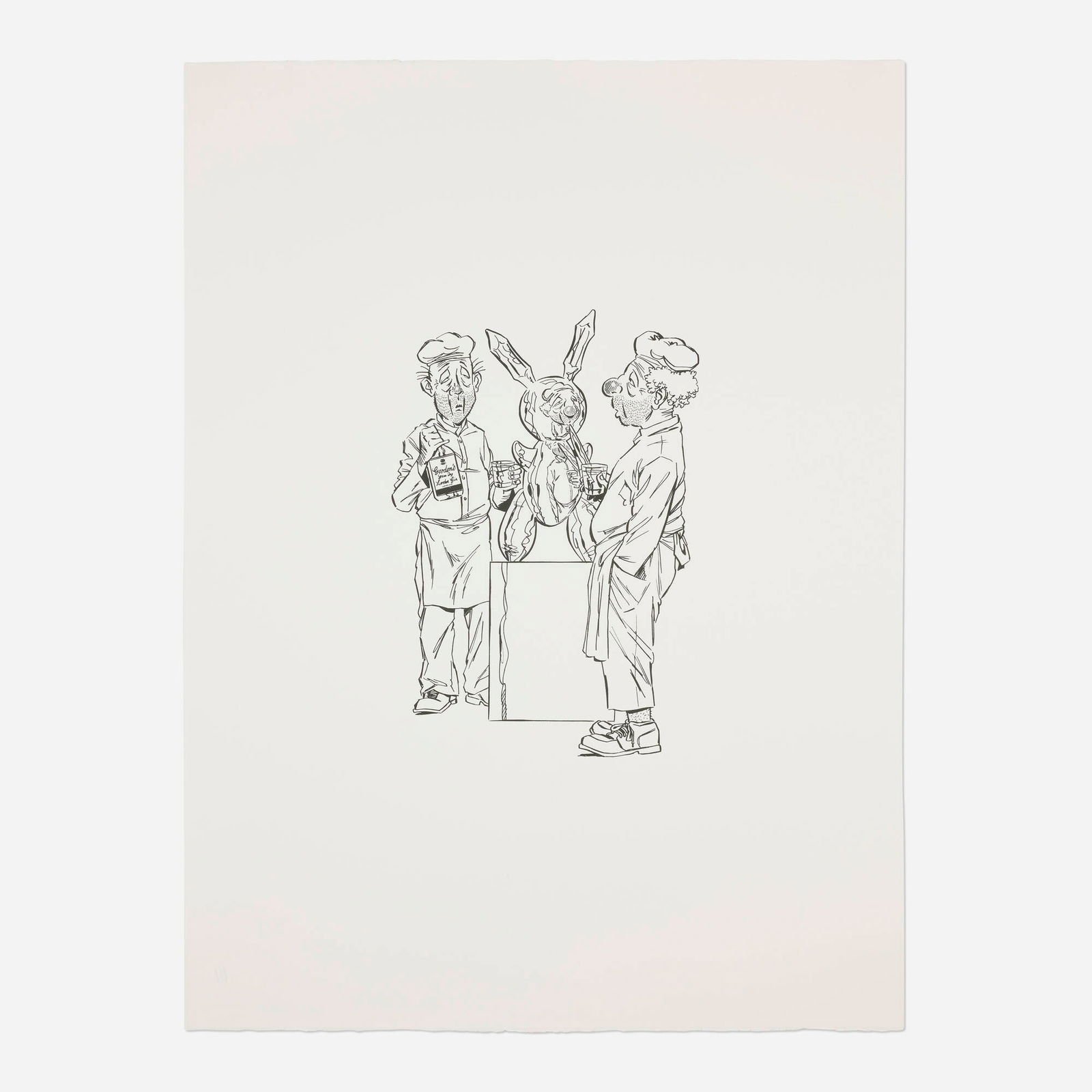 Mark Leckey, Gorgeousness & Gorgeosity: Mark Leckey Gorgeousness & Gorgeosity 2006lithograph 46.875 h x 34.875 w in (119 x 89 cm) This work is from the edition of 25. Provenance: Cabinet Gallery, LTD, London