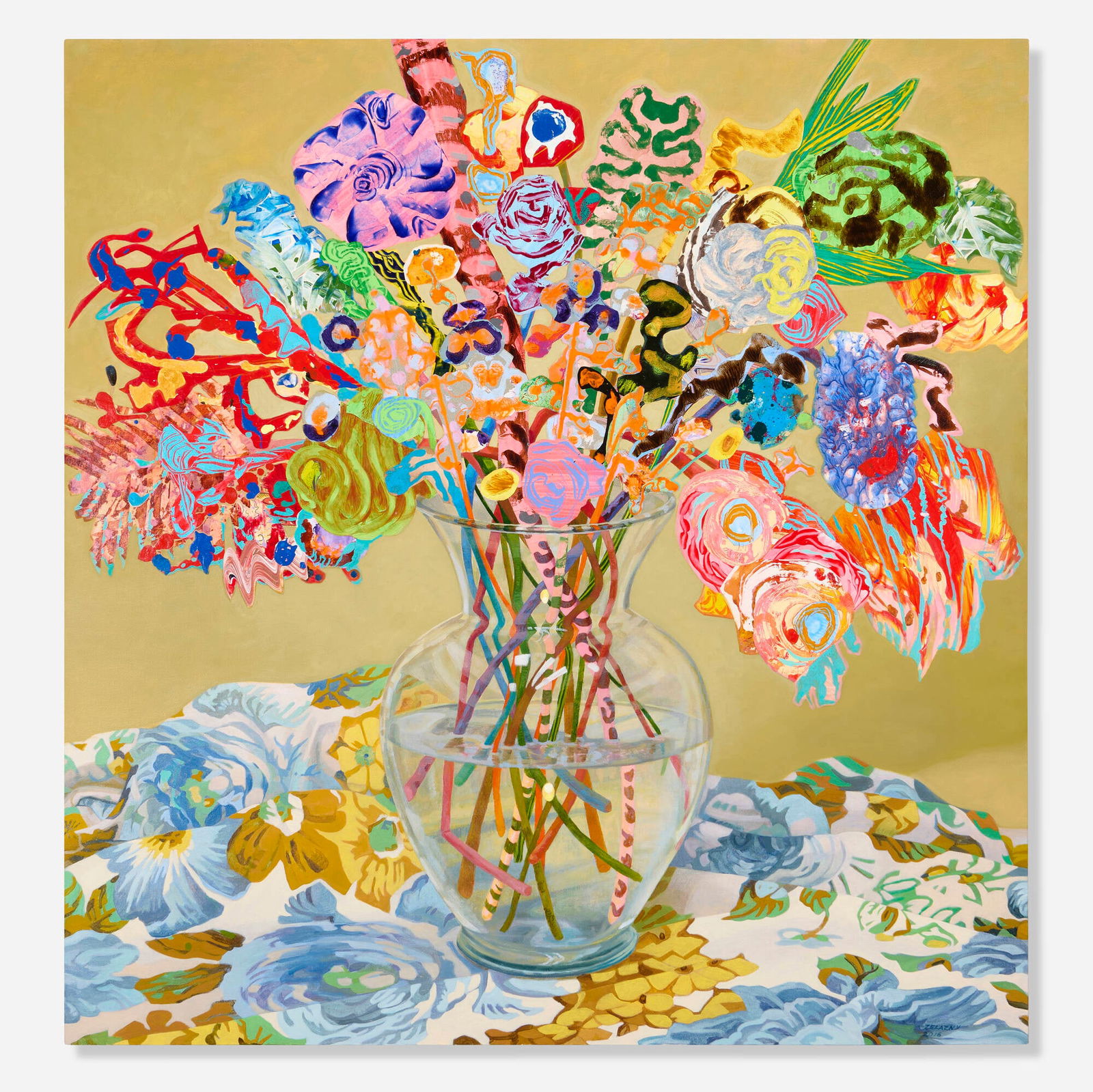 Mary Lou Zelazny, Blushing Shoots (1 of 3)