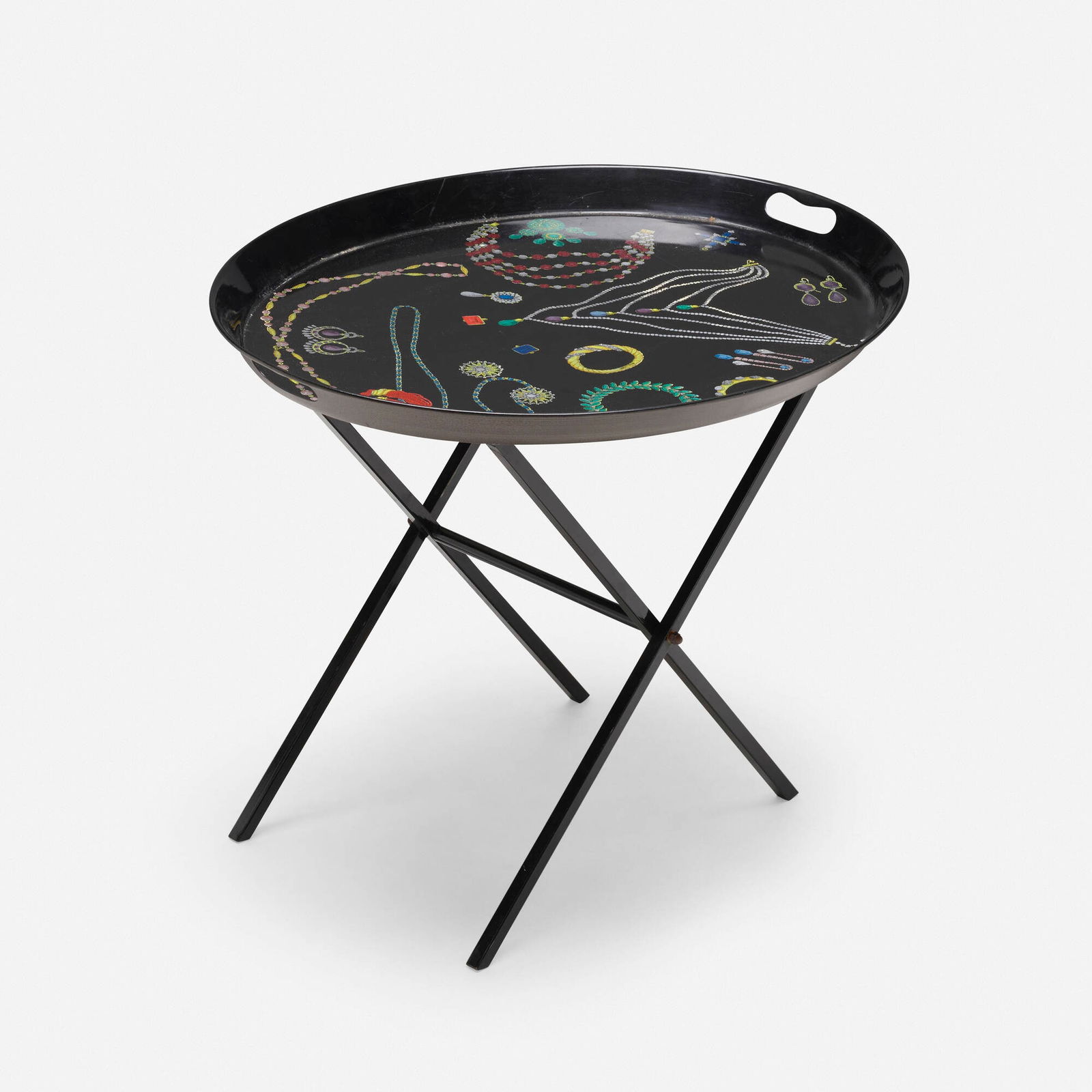 Piero Fornasetti, Collane tray table (1 of 6)