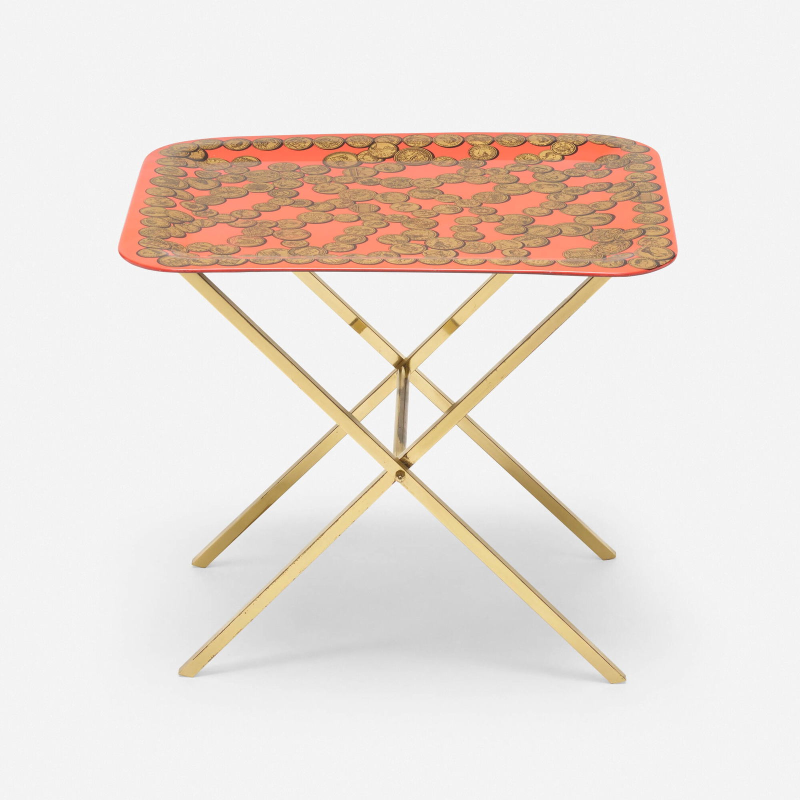 Piero Fornasetti, Monete antiche tray table (1 of 7)