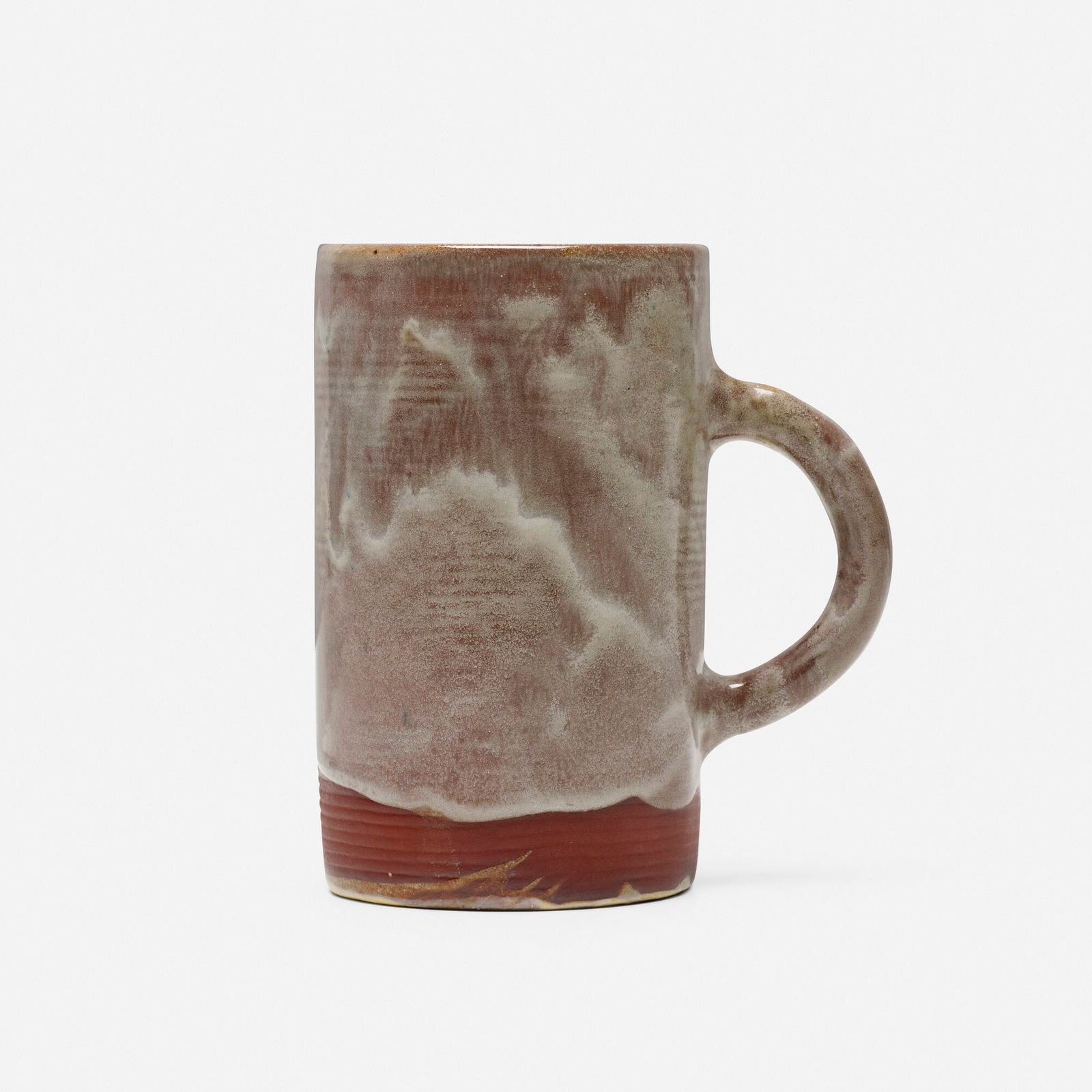 Eugene Deutch, Mug: Eugene Deutch Mug Hungary/USA, 1949glazed earthenware 5.125 h x 4.5 w x 3.25 d in (13 x 11 x 8 cm) Incised signature and date to underside 'E. Deutch 1949'. Provenance: