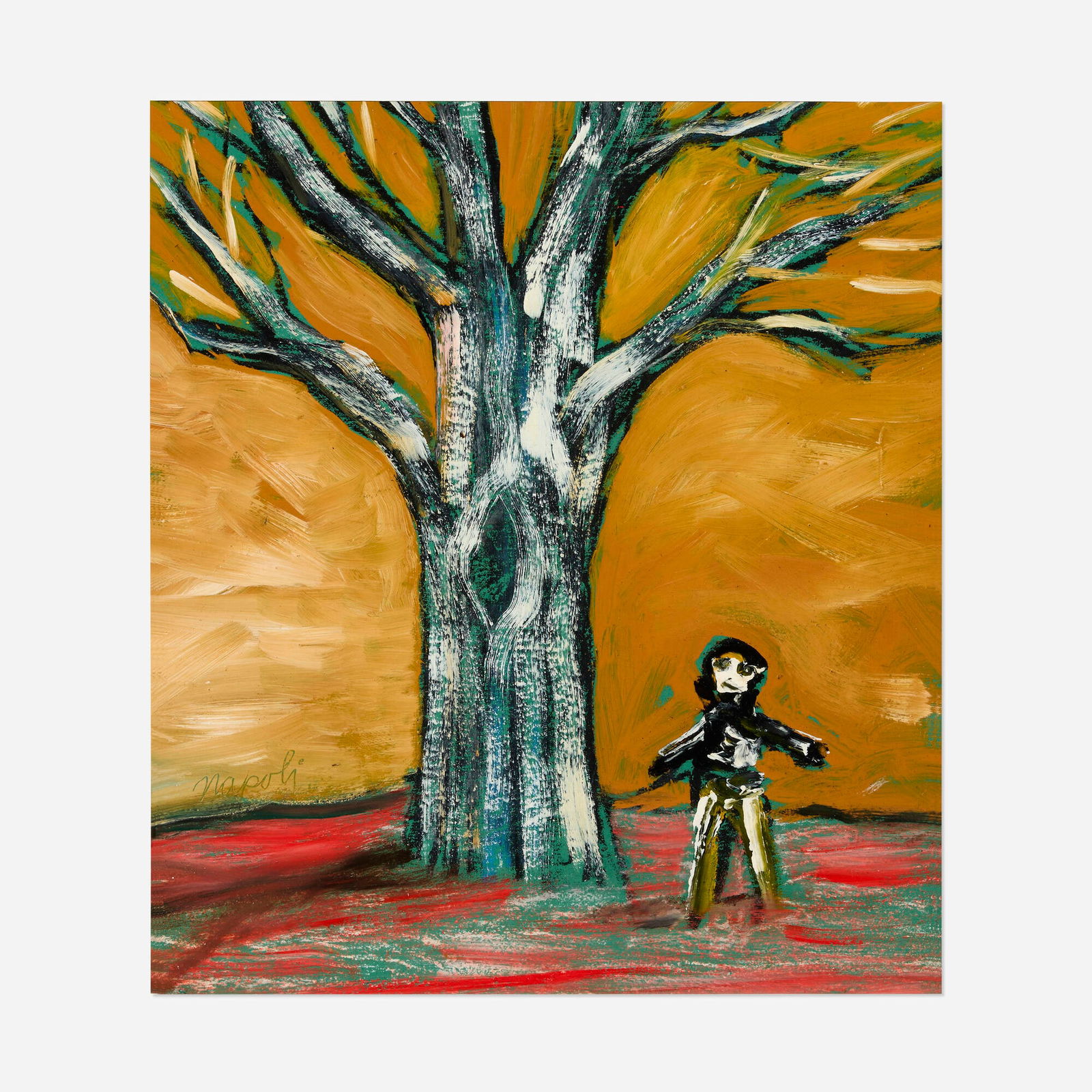 Giuseppe Napoli, Tree with Figure (1 of 4)