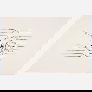 Robert Gober, Untitled: Robert Gober Untitled 2000lithograph on Fabriano Tiepolo image: 15.5 h x 26.5 w in (39 x 67 cm) sheet: 30.125 h x 44.125 w in (77 x 112 cm) Signed, dated and numbered to lower margin '20/50