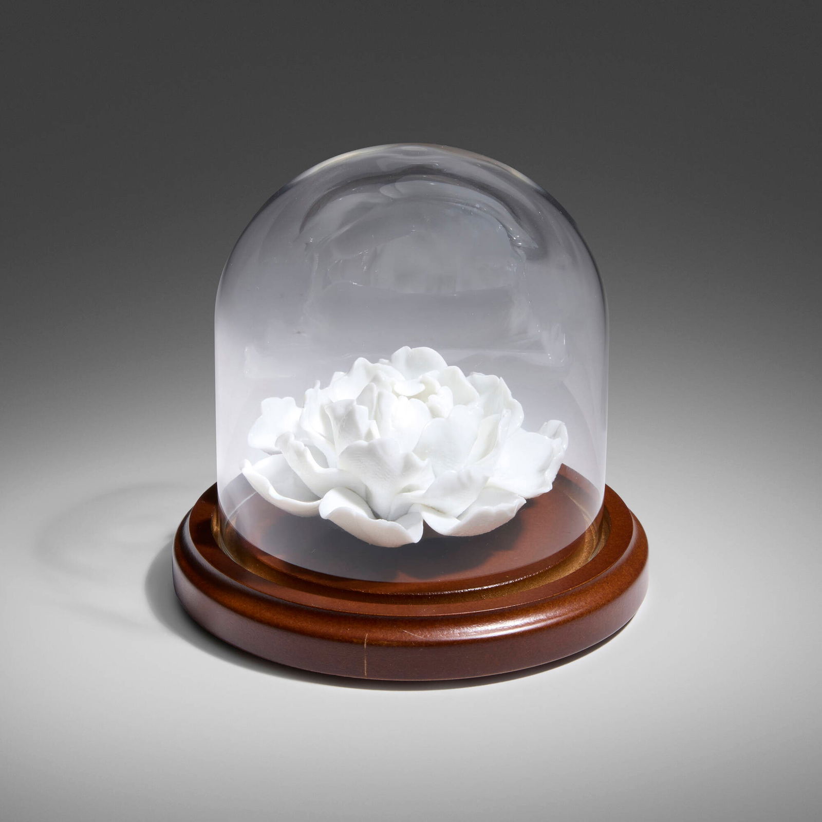 Ai WeiWei, Peony: Ai WeiWei Peony 2015glazed porcelain 1.5 h x 3.5 dia in (4 x 9 cm) Signed, titled, dated and numbered to certificate of authenticity 'Ai Weiwei Peony 2015 edition of 99 61/99'. This work is nu
