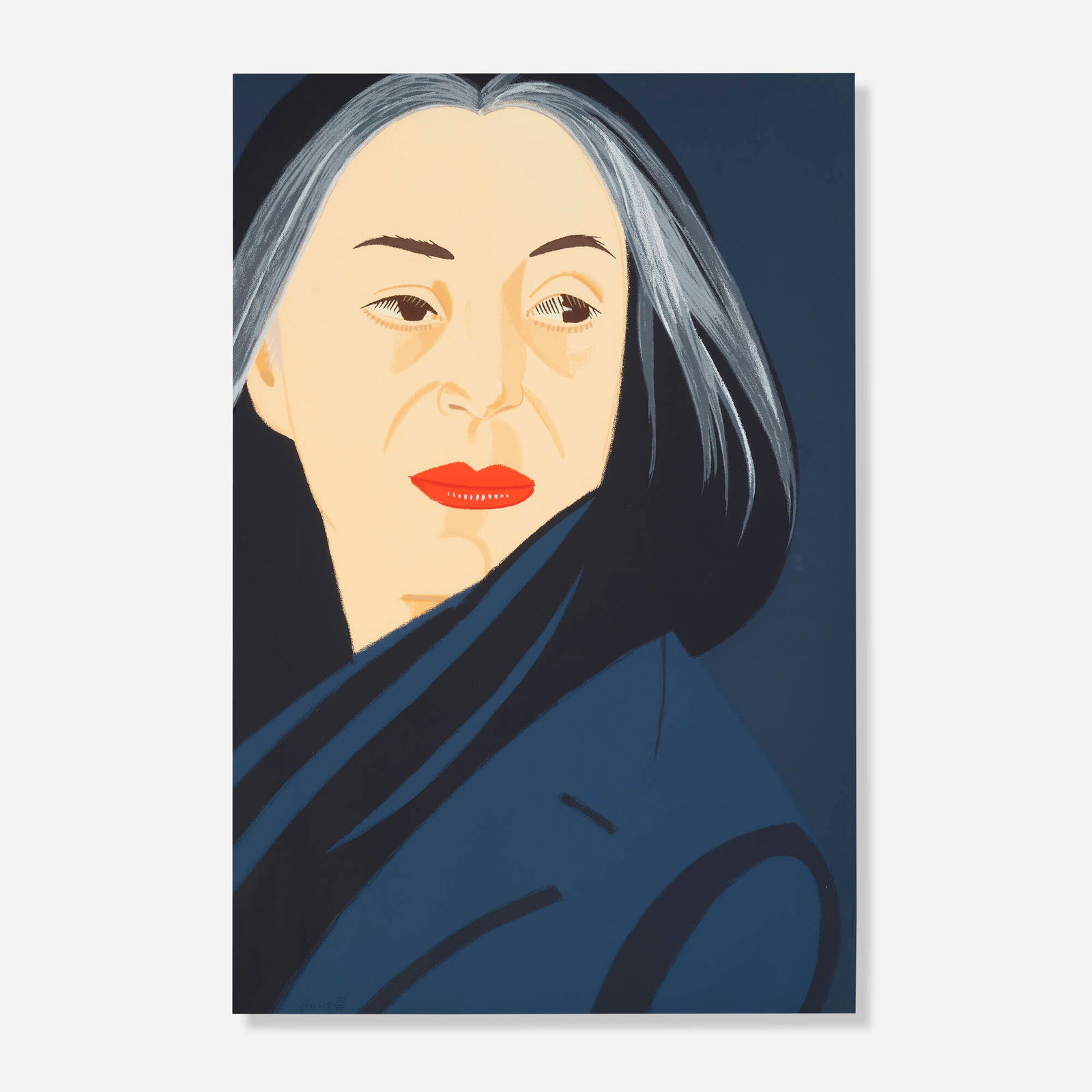 Alex Katz, Black Scarf (1 of 4)