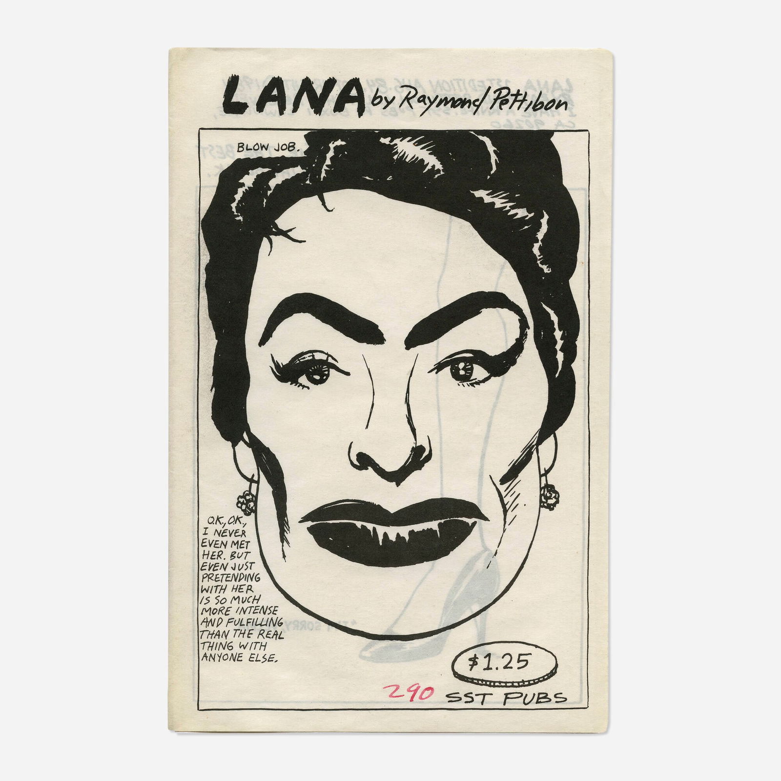 Raymond Pettibon, Lana artist's book (1 of 2)