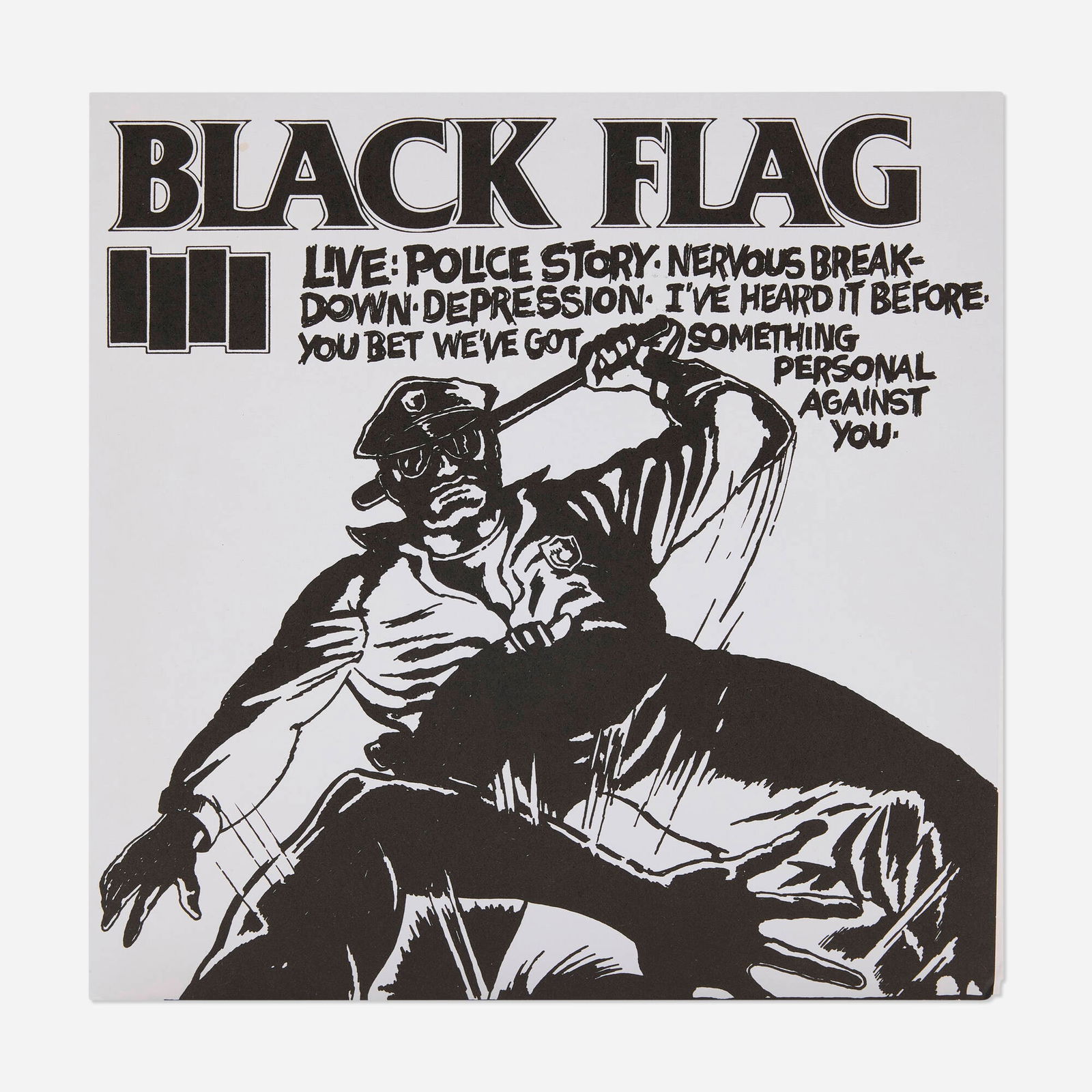 Black Flag, Black Flag: Police Story Live record (1 of 2)