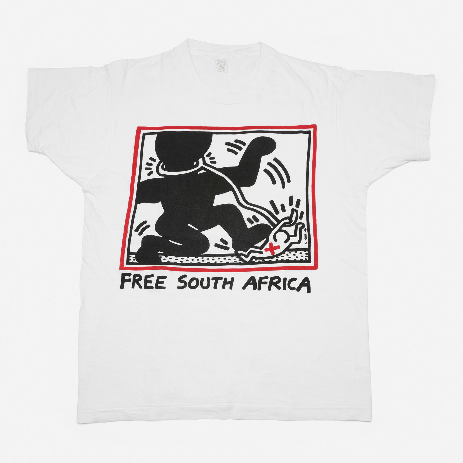 After Keith Haring, Free South Africa t-shirt (1 of 2)