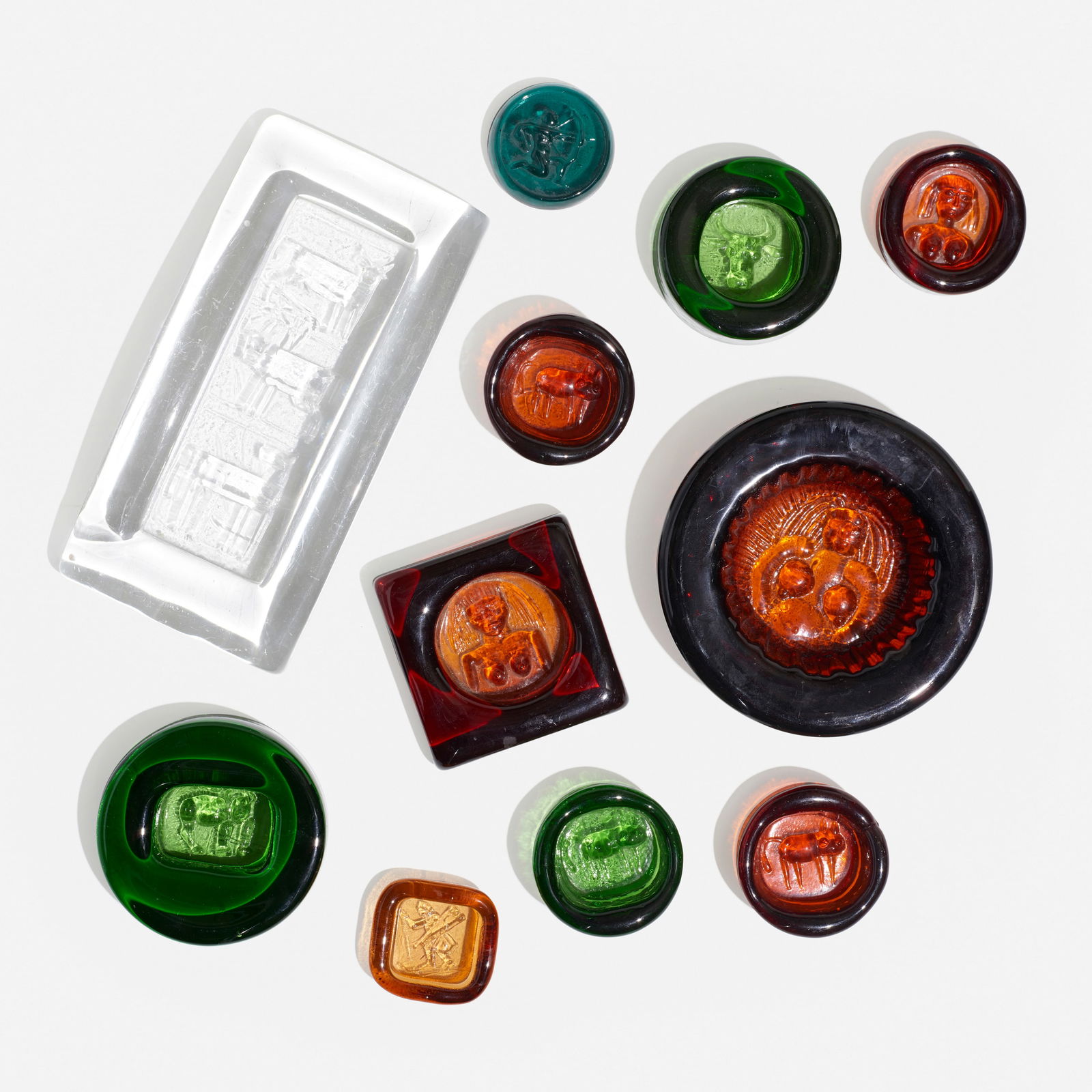 Erik Höglund, Collection of eleven dishes (1 of 3)