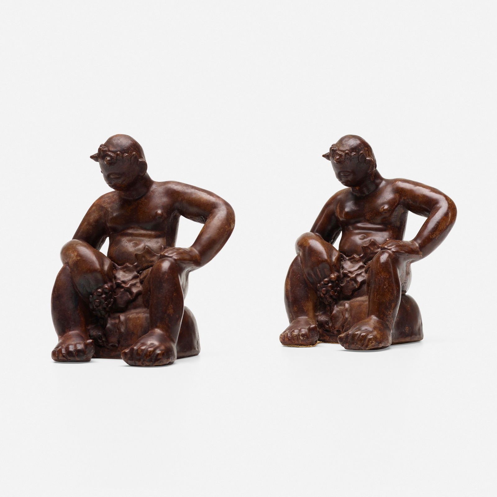 Abbott Pattison, attribution, Untitled (two works) (1 of 2)