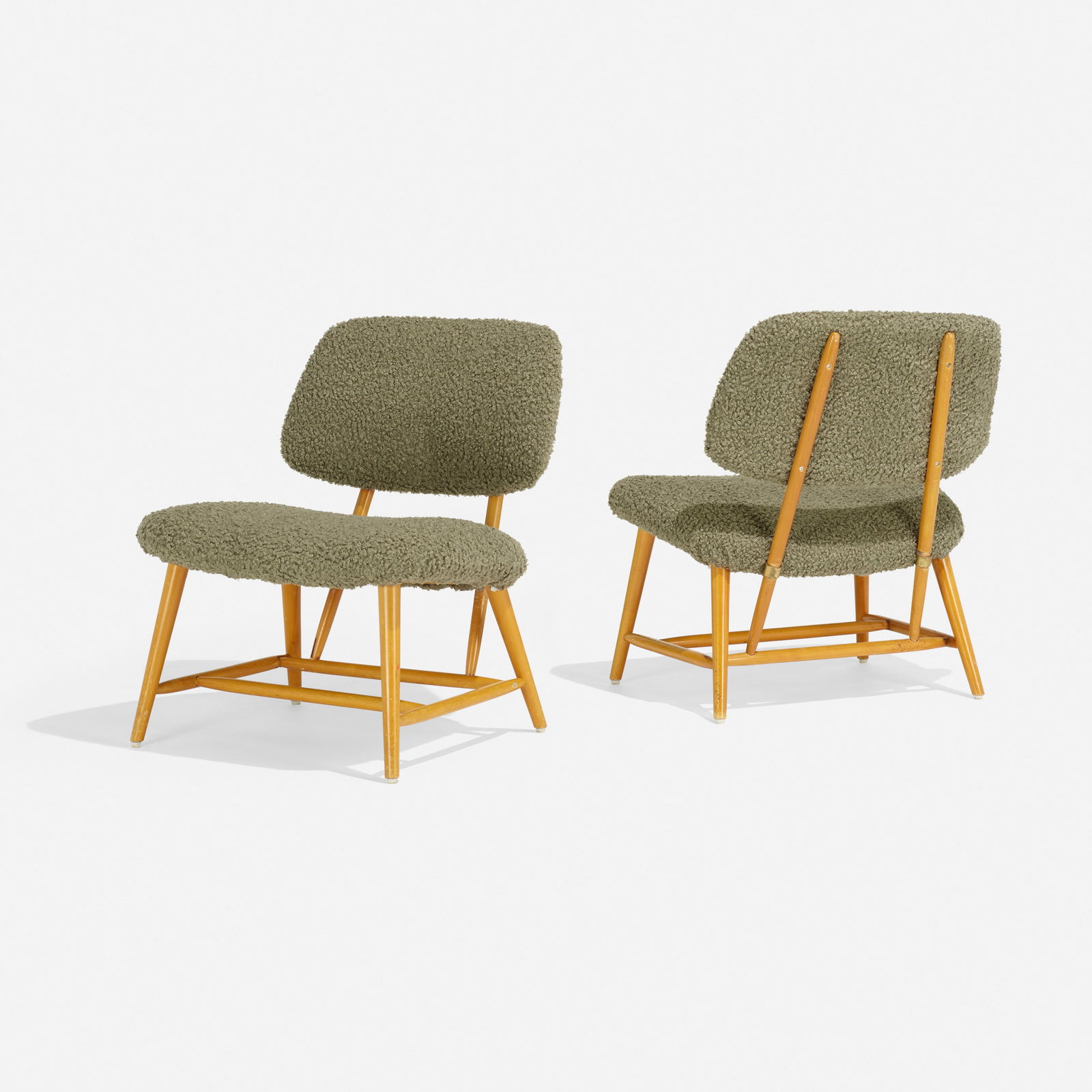 Alf Svensson, TeVe lounge chairs, pair (1 of 6)