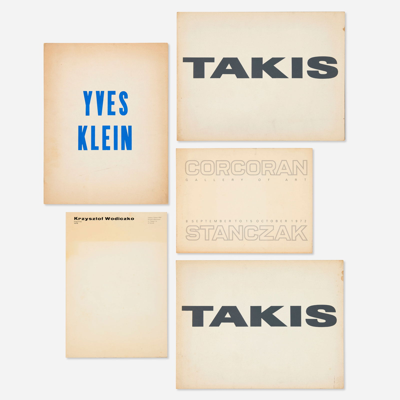 Various Artists, Collection of artist's books and ephemera (1 of 6)