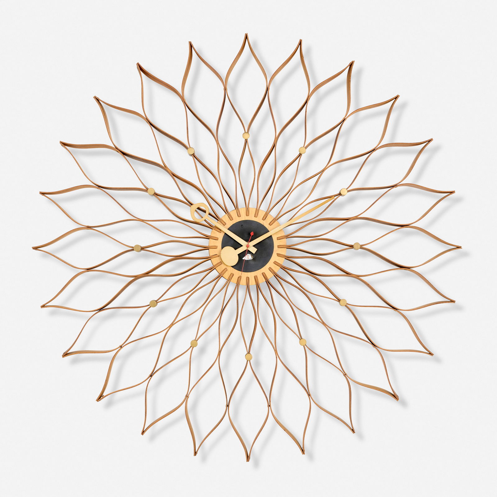 George Nelson & Associates, Sunflower wall clock, model 2261A (1 of 4)