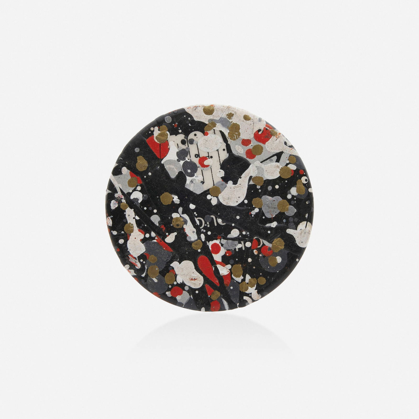 Mike Bidlo, Untitled (Pollock Button) (1 of 4)
